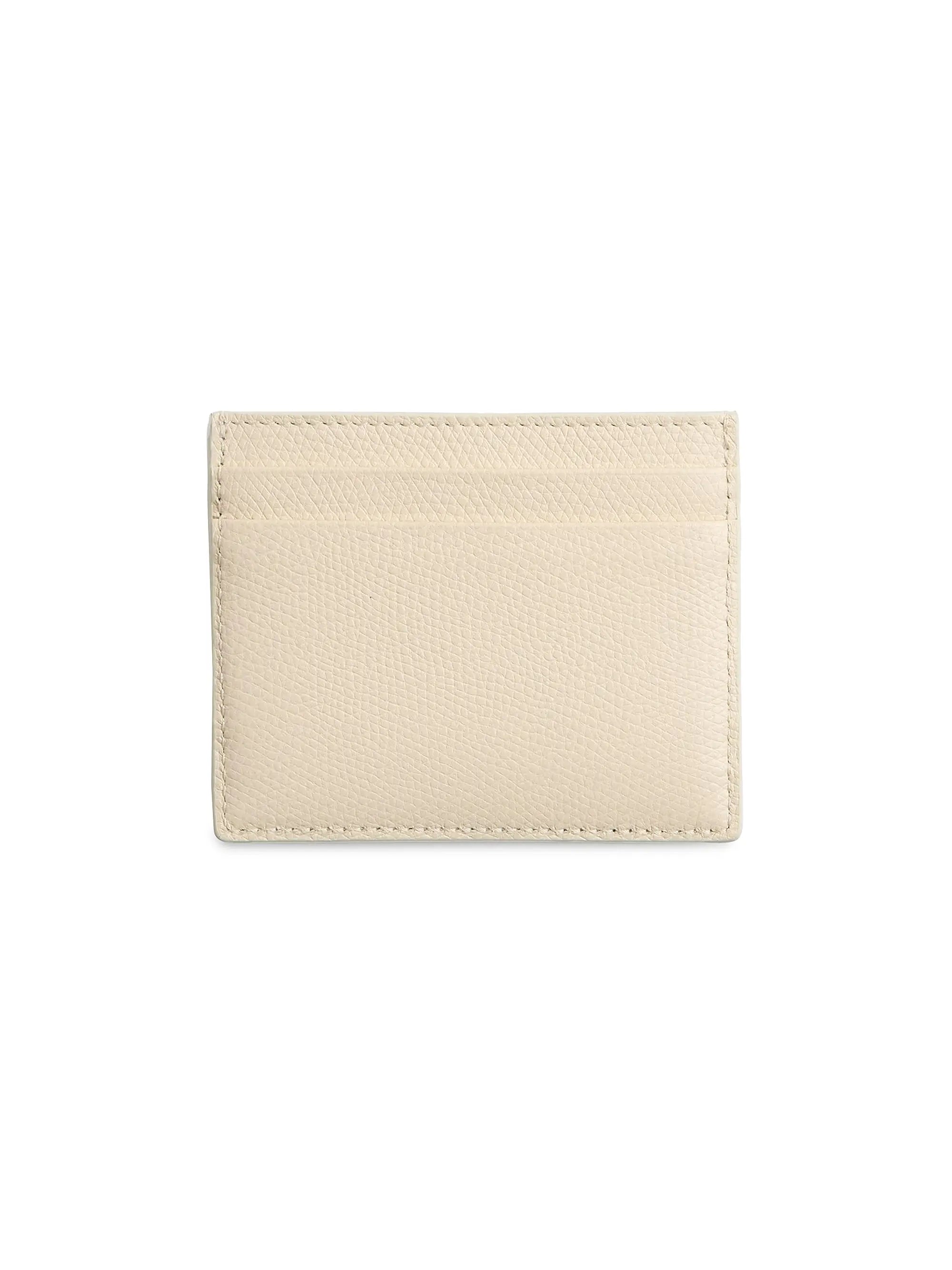 Valentino Garavani VLogo Signature Grainy Calfskin Card Holder