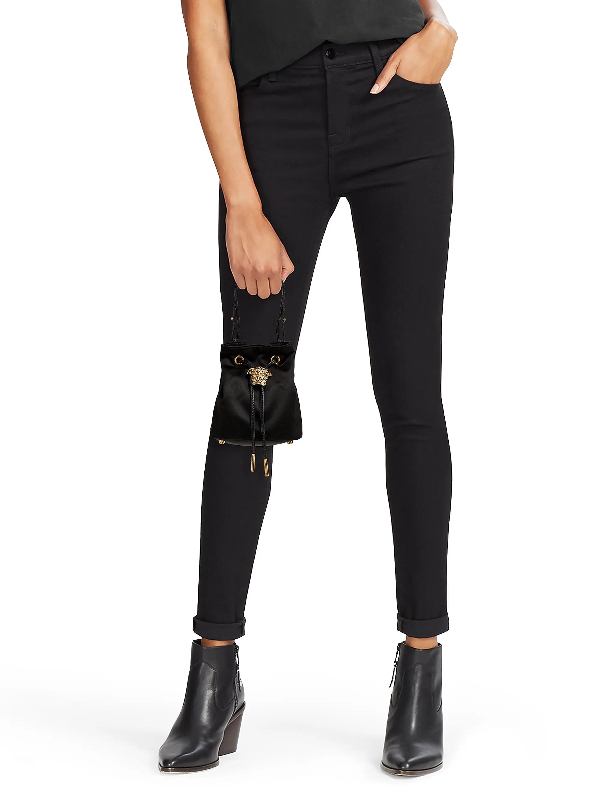 Versace Medusa Top-Handle Bucket Bag