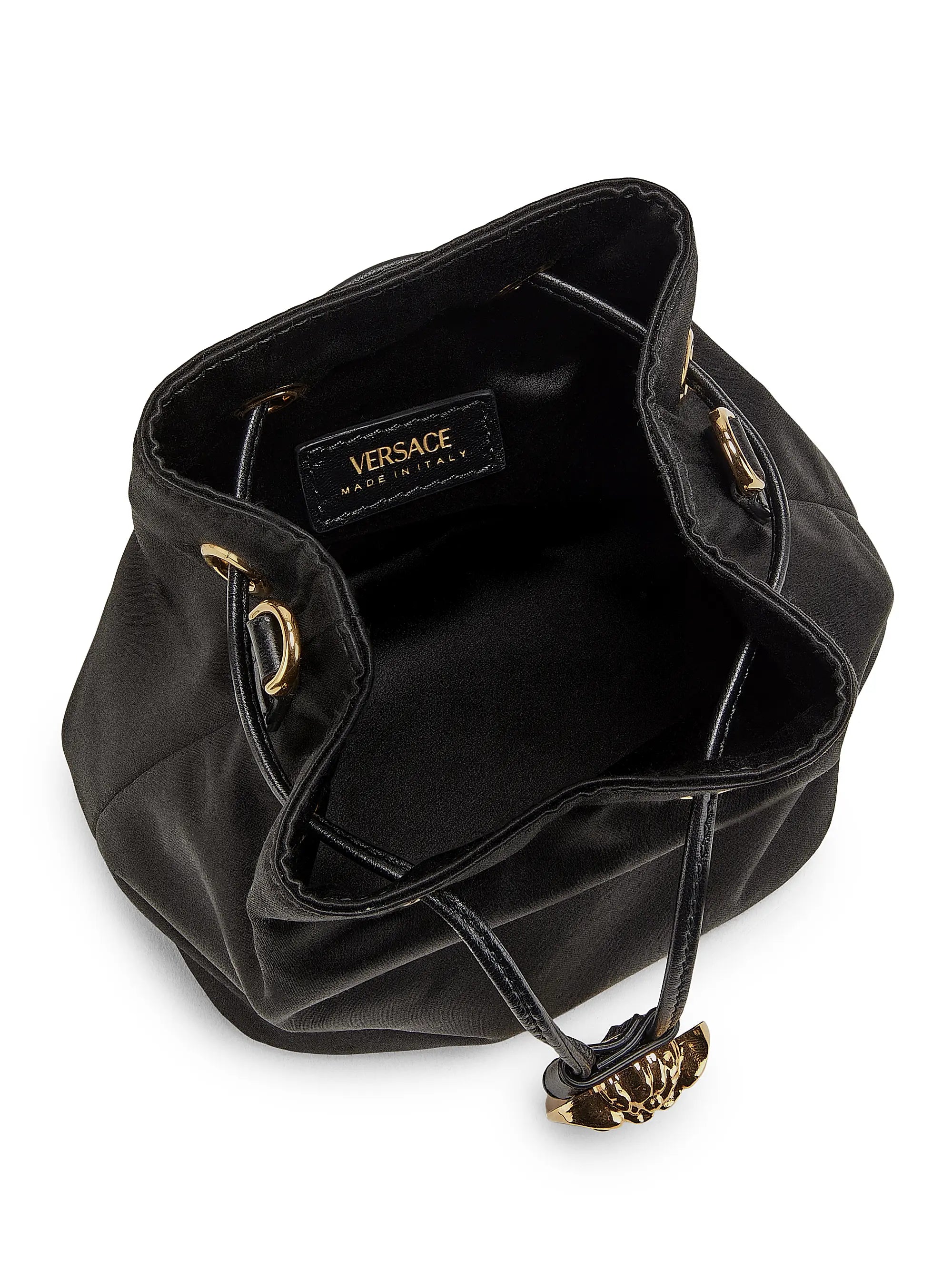 Versace Medusa Top-Handle Bucket Bag