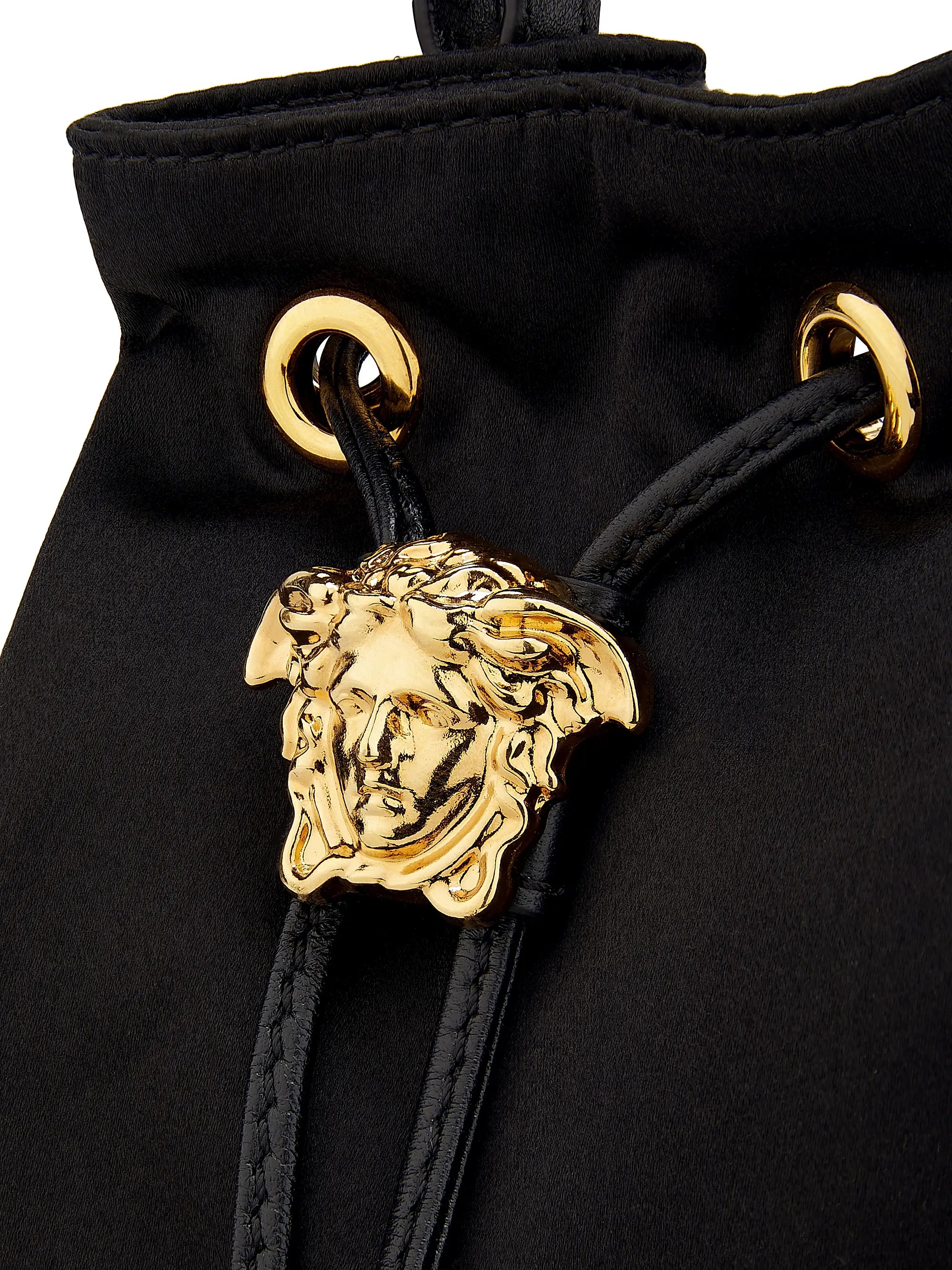 Versace Medusa Top-Handle Bucket Bag