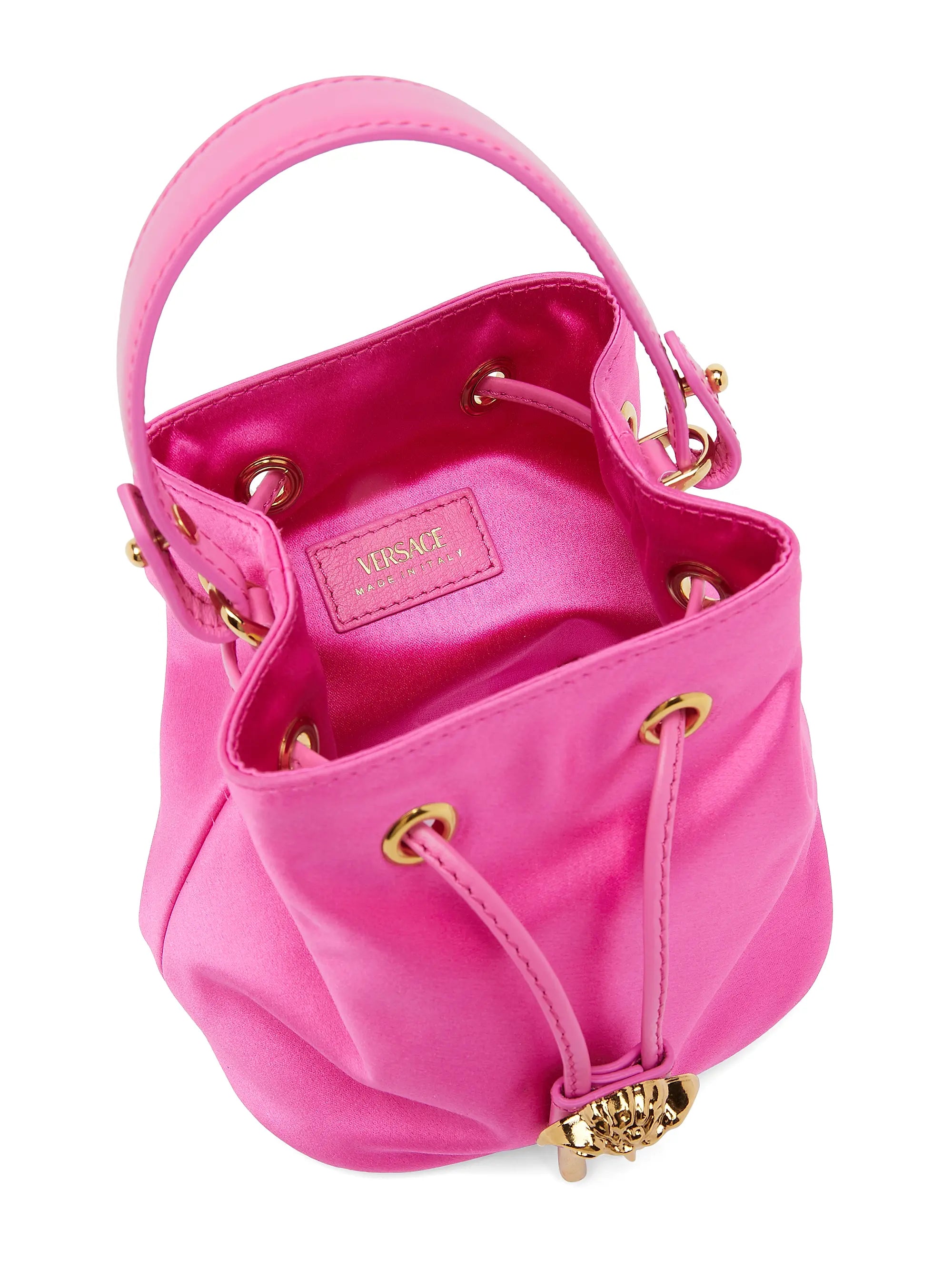 Versace Medusa Top-Handle Bucket Bag