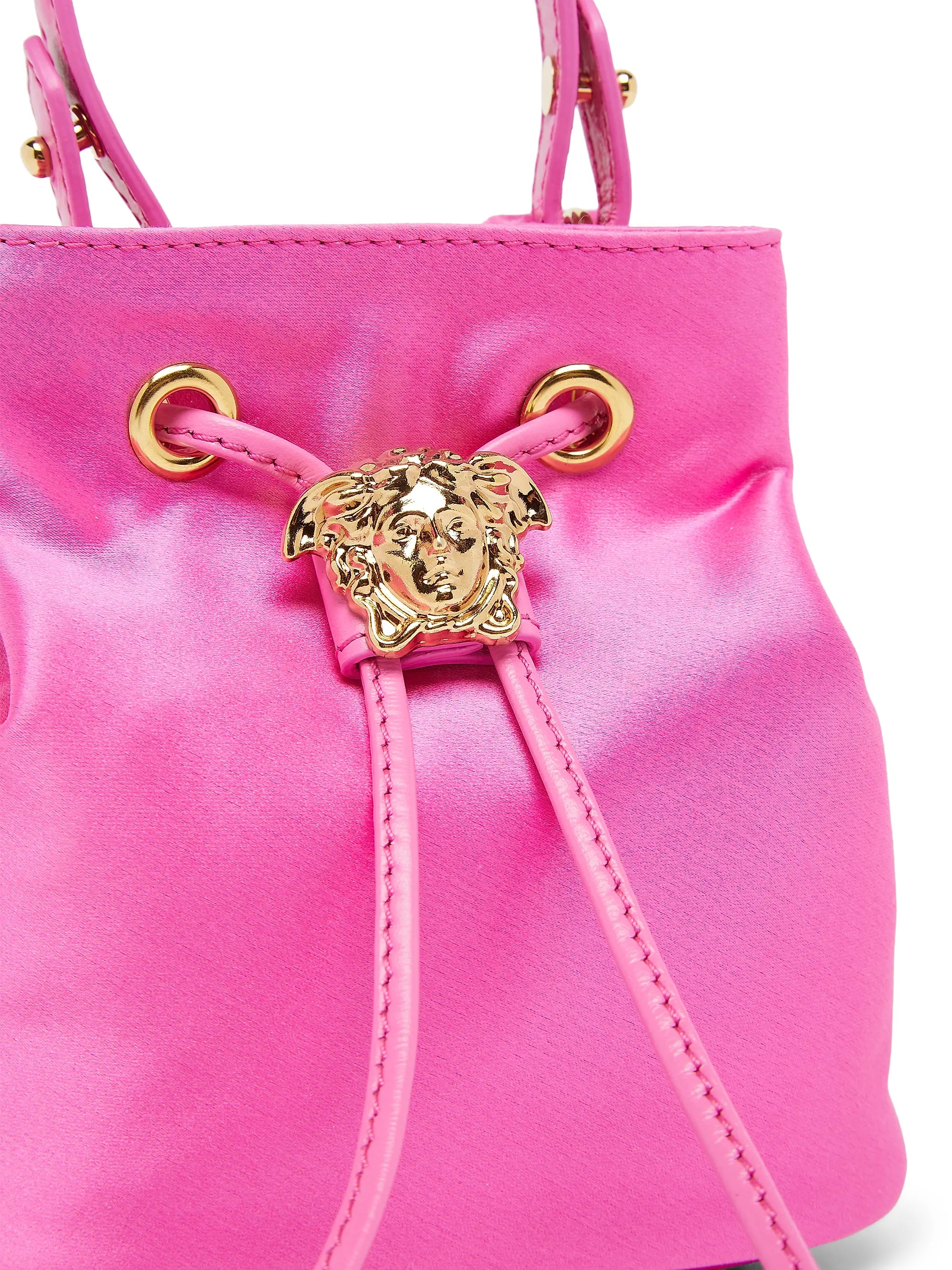 Versace Medusa Top-Handle Bucket Bag