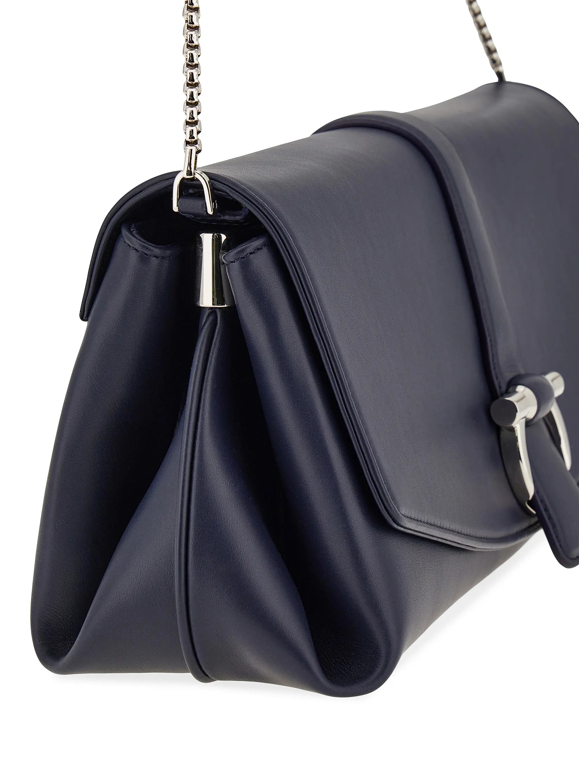 FERRAGAMO Gancini Leather Crossbody Bag