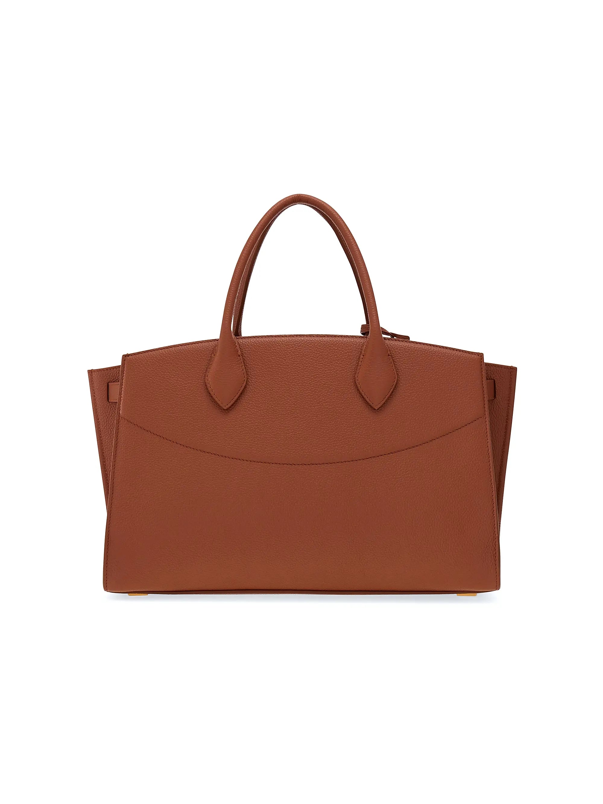 FERRAGAMO Large Leather Tote Bag