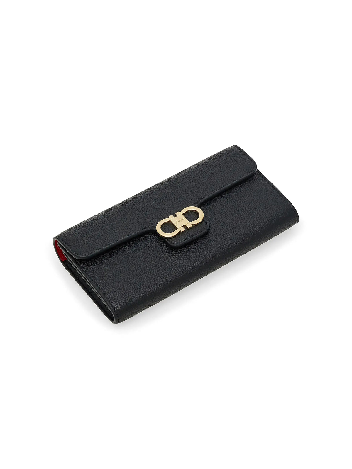 FERRAGAMO Textured Leather Wallet