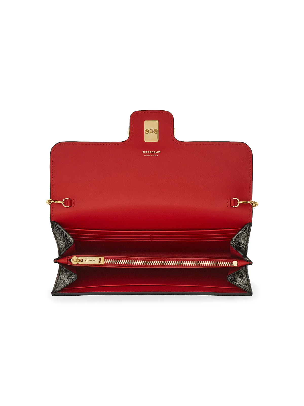 FERRAGAMO Textured Leather Wallet