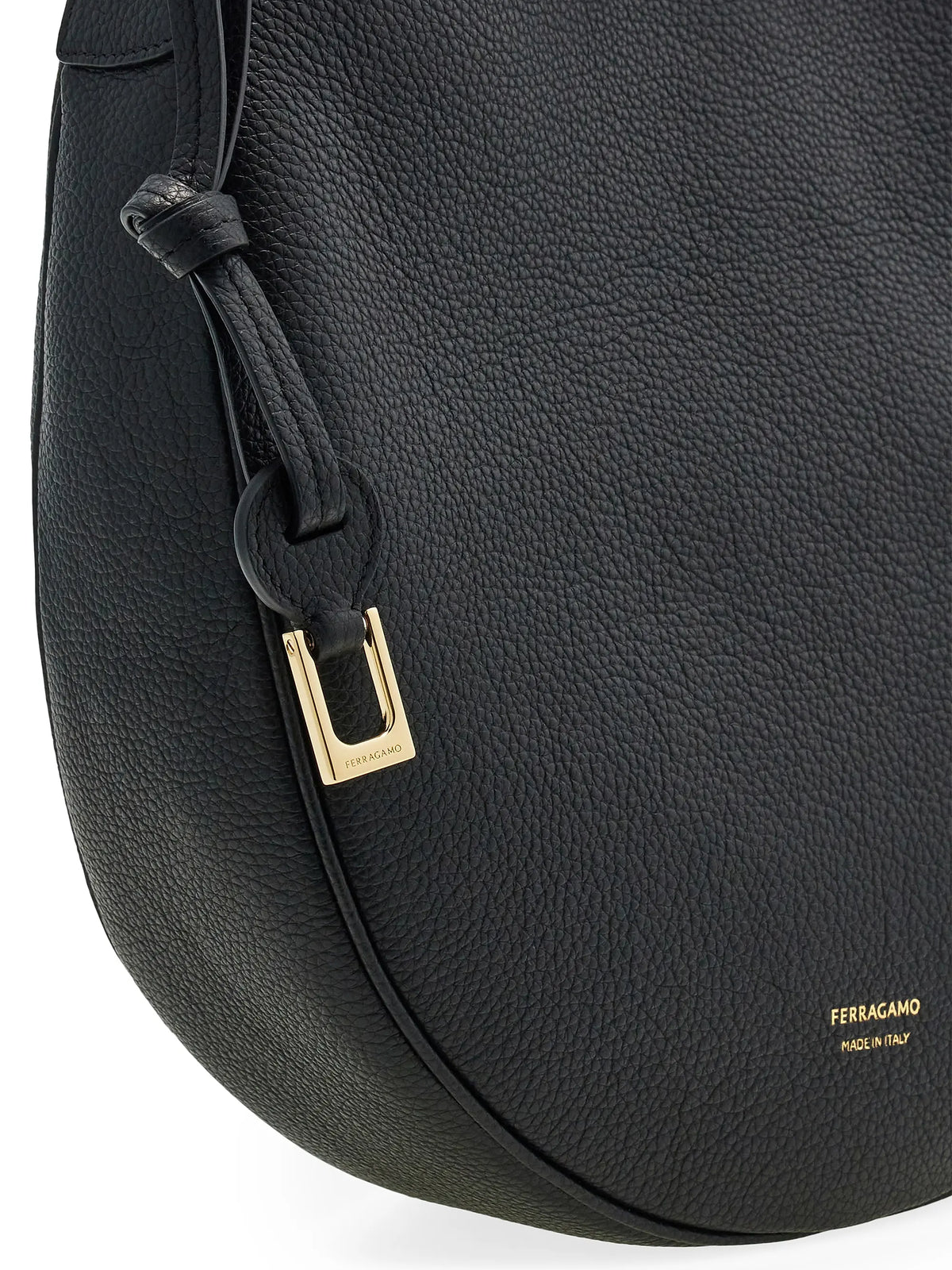 FERRAGAMO Smile Leather Hobo Bag