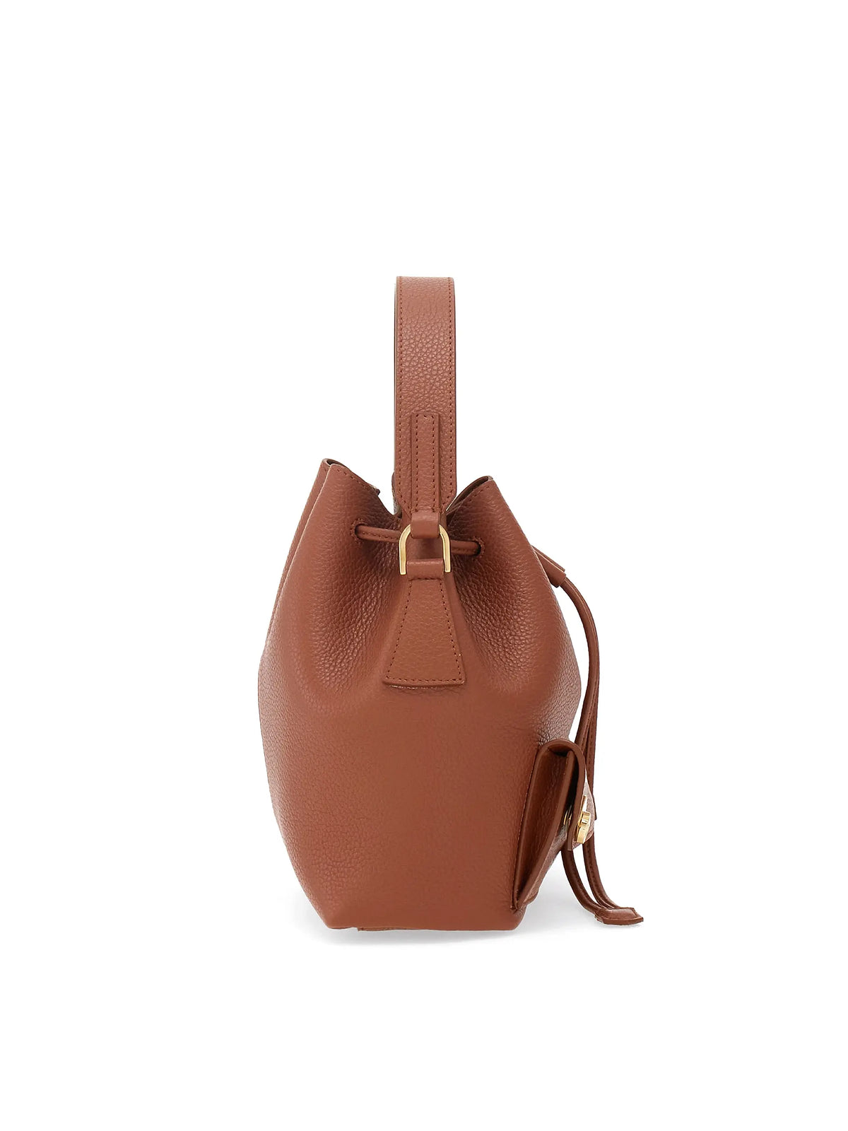FERRAGAMO Leather Bucket Bag