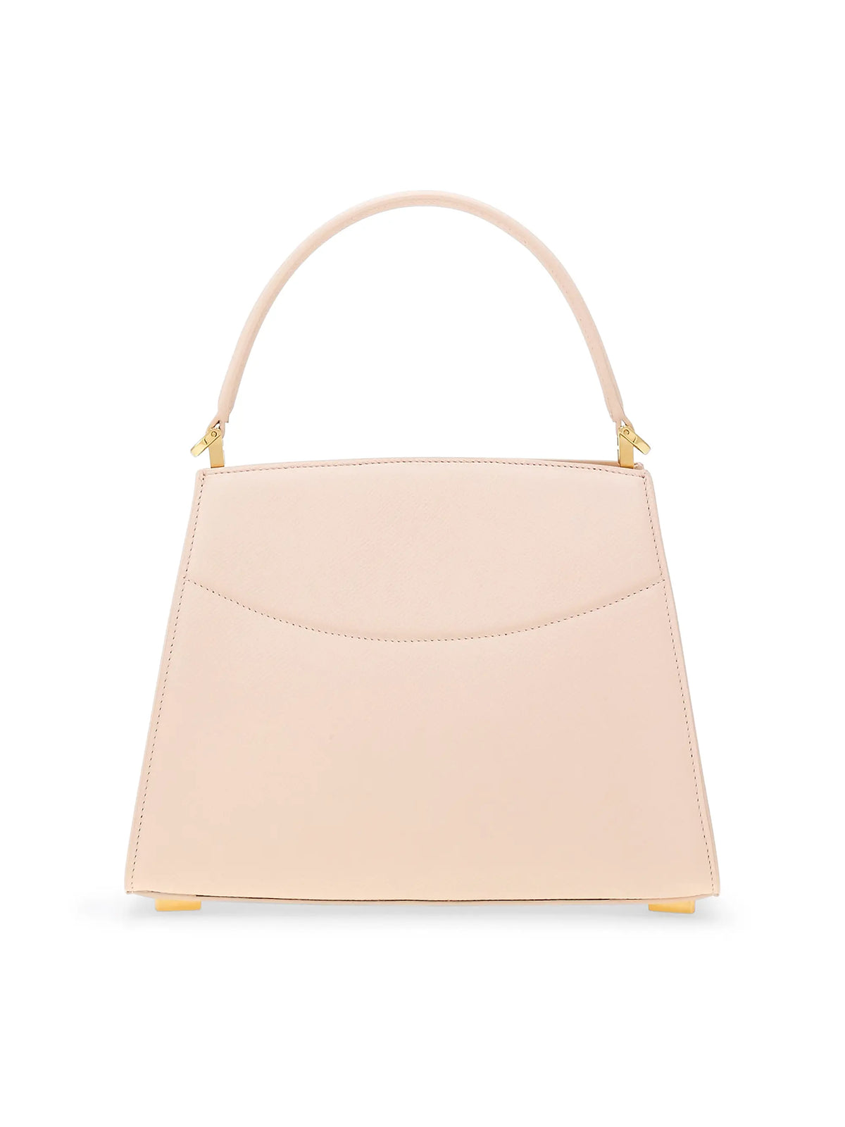 FERRAGAMO Studio Box Leather Top Handle Bag