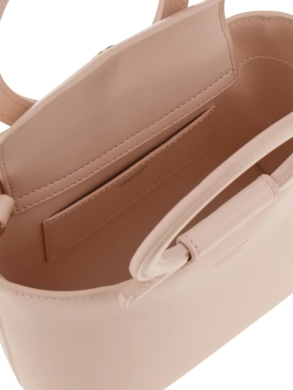 Women's Ferragamo Leather Top Handle Bag, detail 2