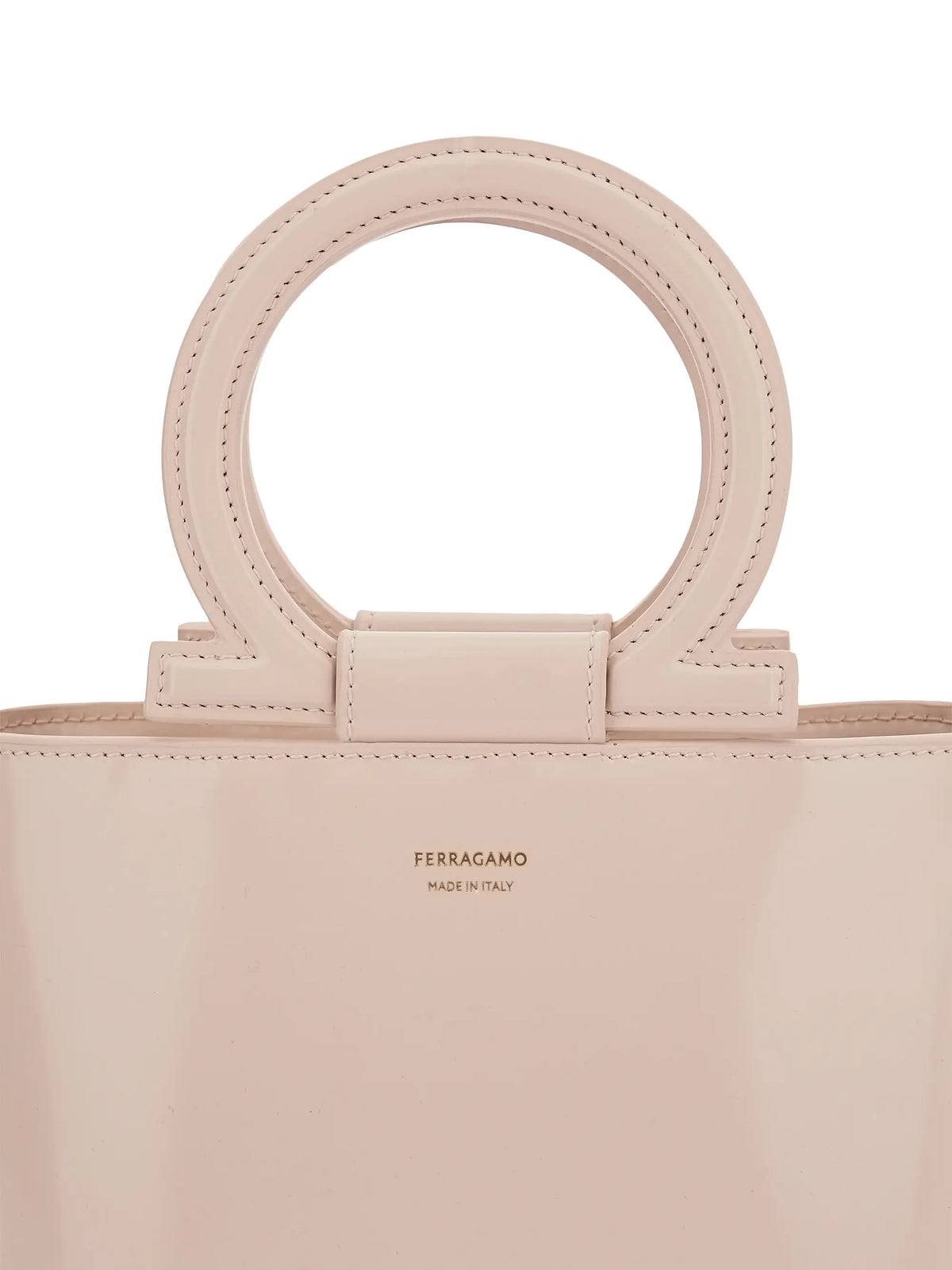 Women's Ferragamo Leather Top Handle Bag, detail 3