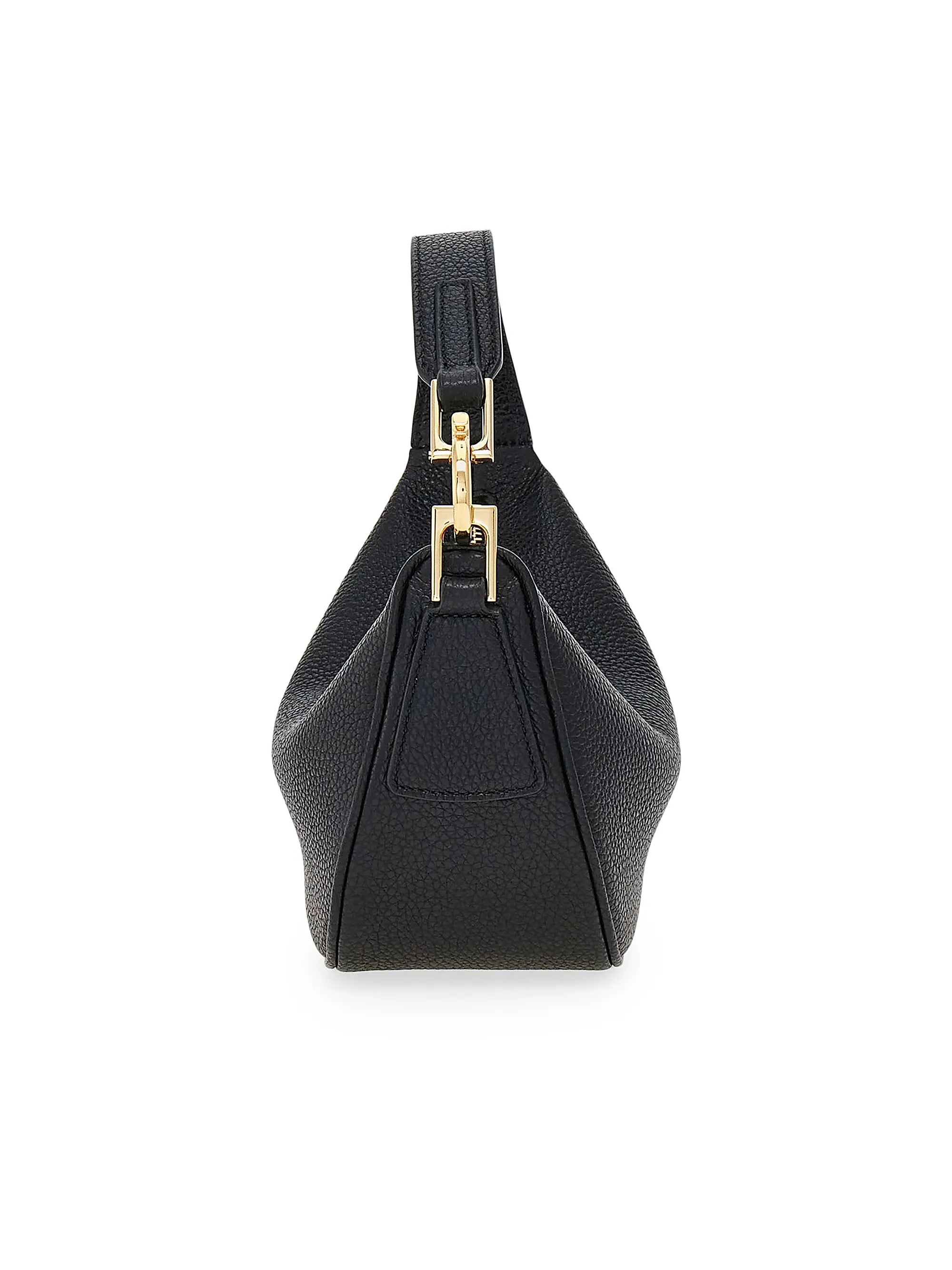 FERRAGAMO Mini Gancini Leather Top Handle Bag