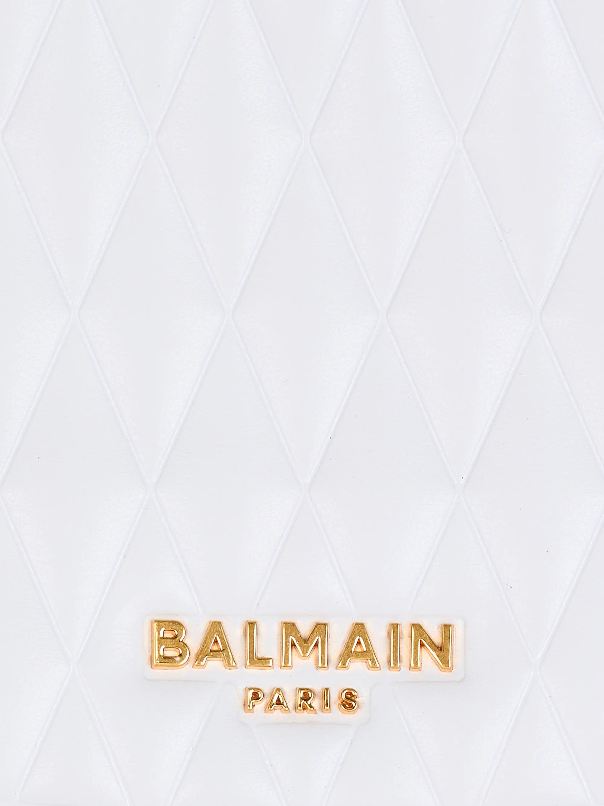 Balmain Medium Jolie Madame Patent Faux Leather Top Handle Bag