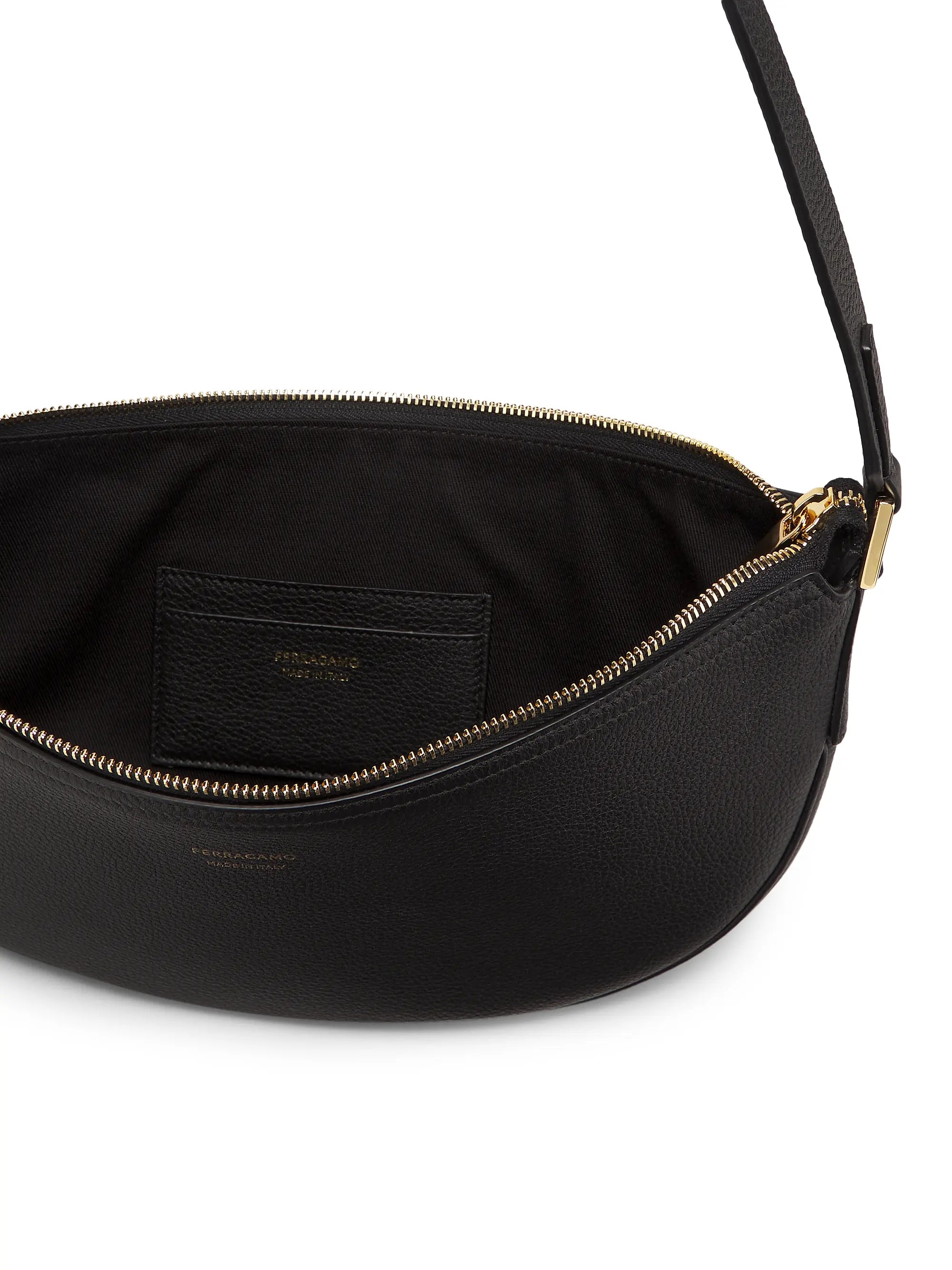 FERRAGAMO Smile Leather Hobo Bag