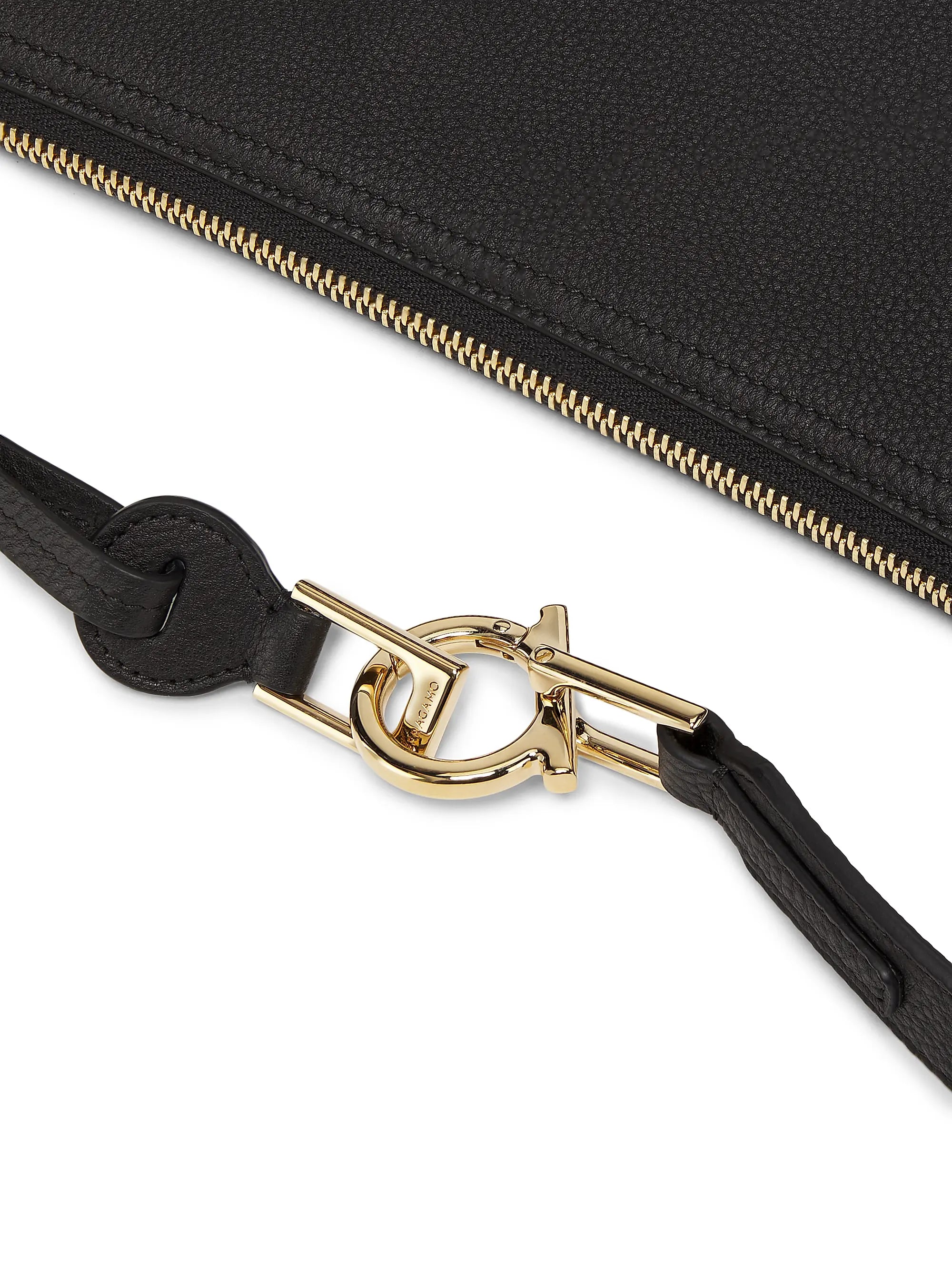 FERRAGAMO Smile Leather Hobo Bag