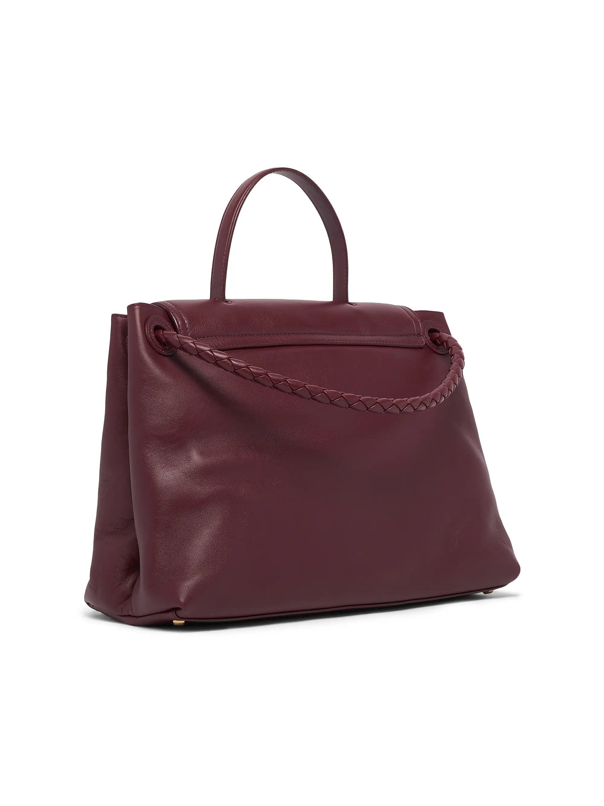 Bottega Veneta Medium Ciao Ciao Leather Top Handle Bag