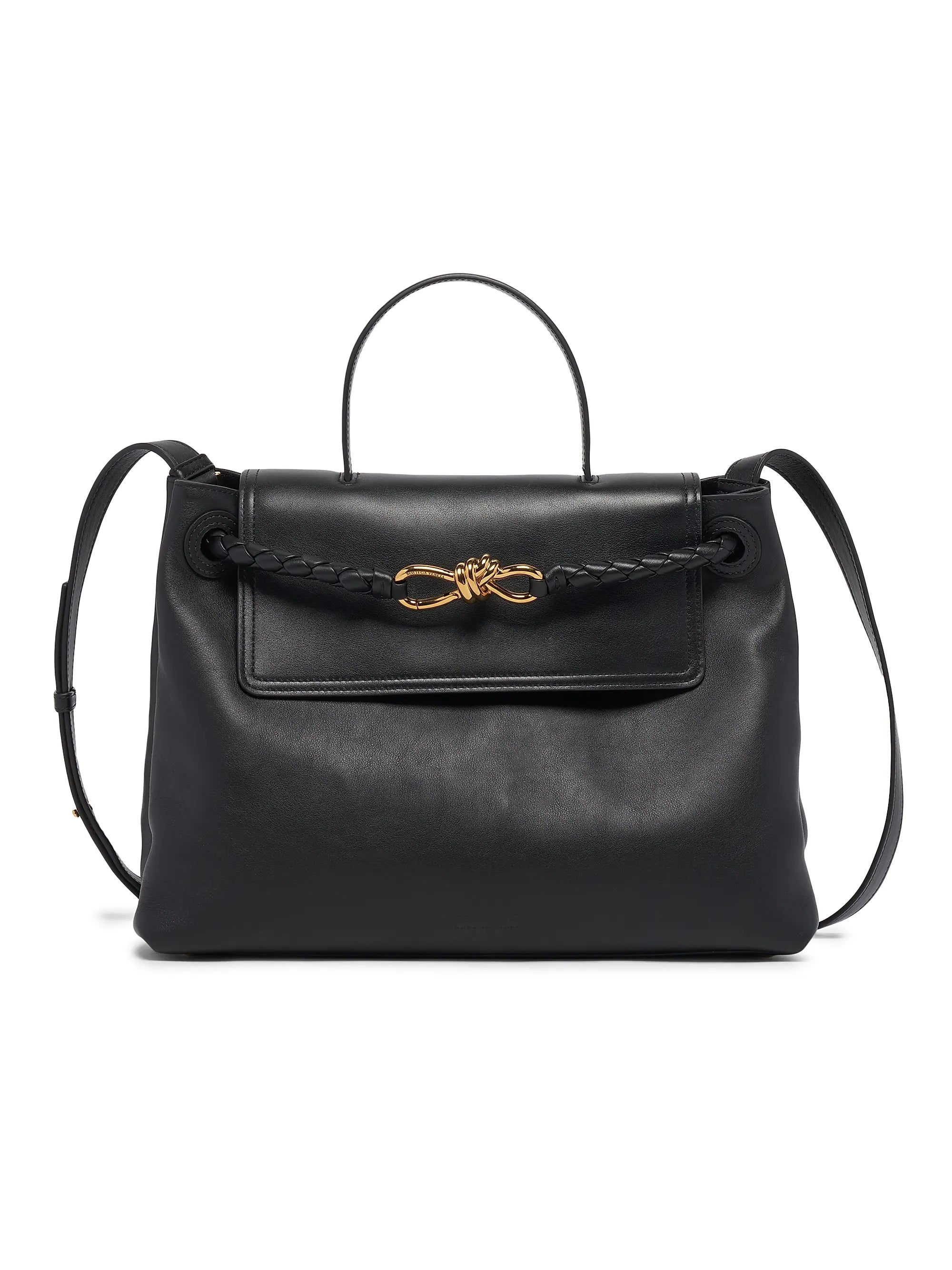 Bottega Veneta Medium Ciao Ciao Leather Top Handle Bag