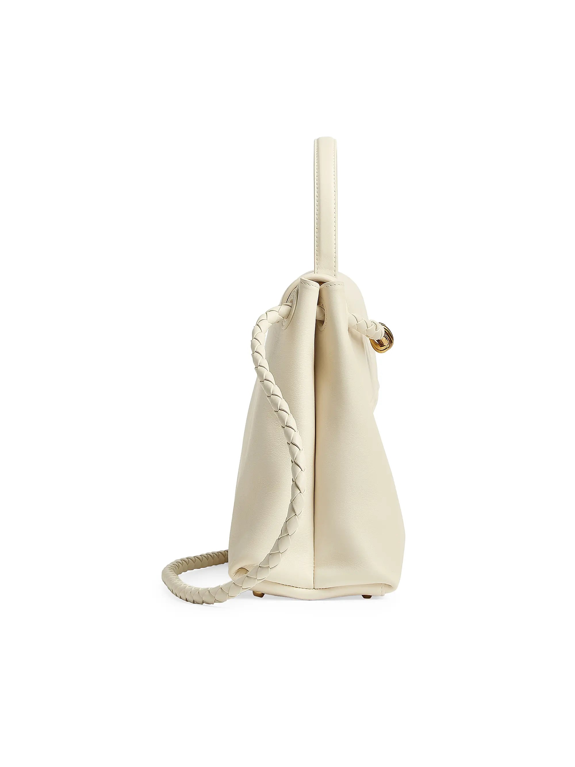Bottega Veneta Medium Ciao Ciao Leather Top Handle Bag