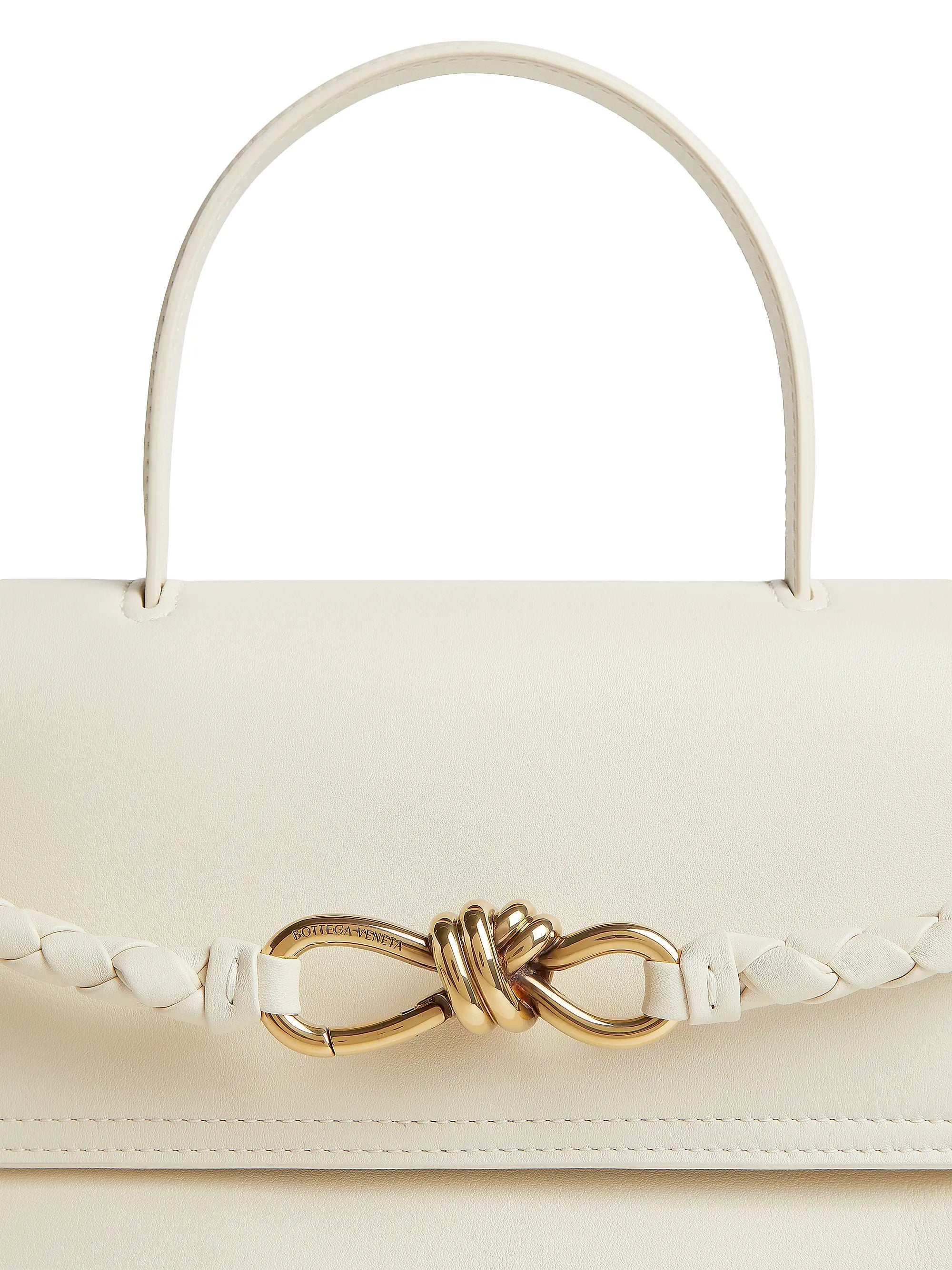 Bottega Veneta Medium Ciao Ciao Leather Top Handle Bag