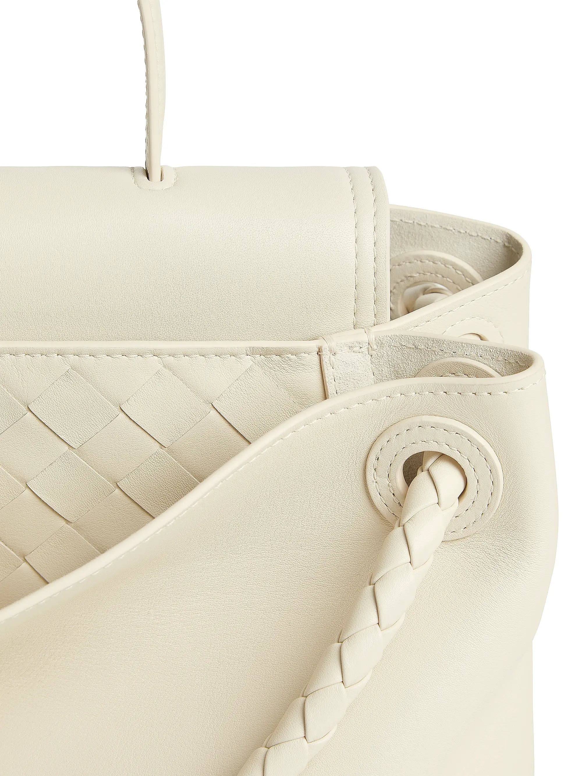 Bottega Veneta Medium Ciao Ciao Leather Top Handle Bag