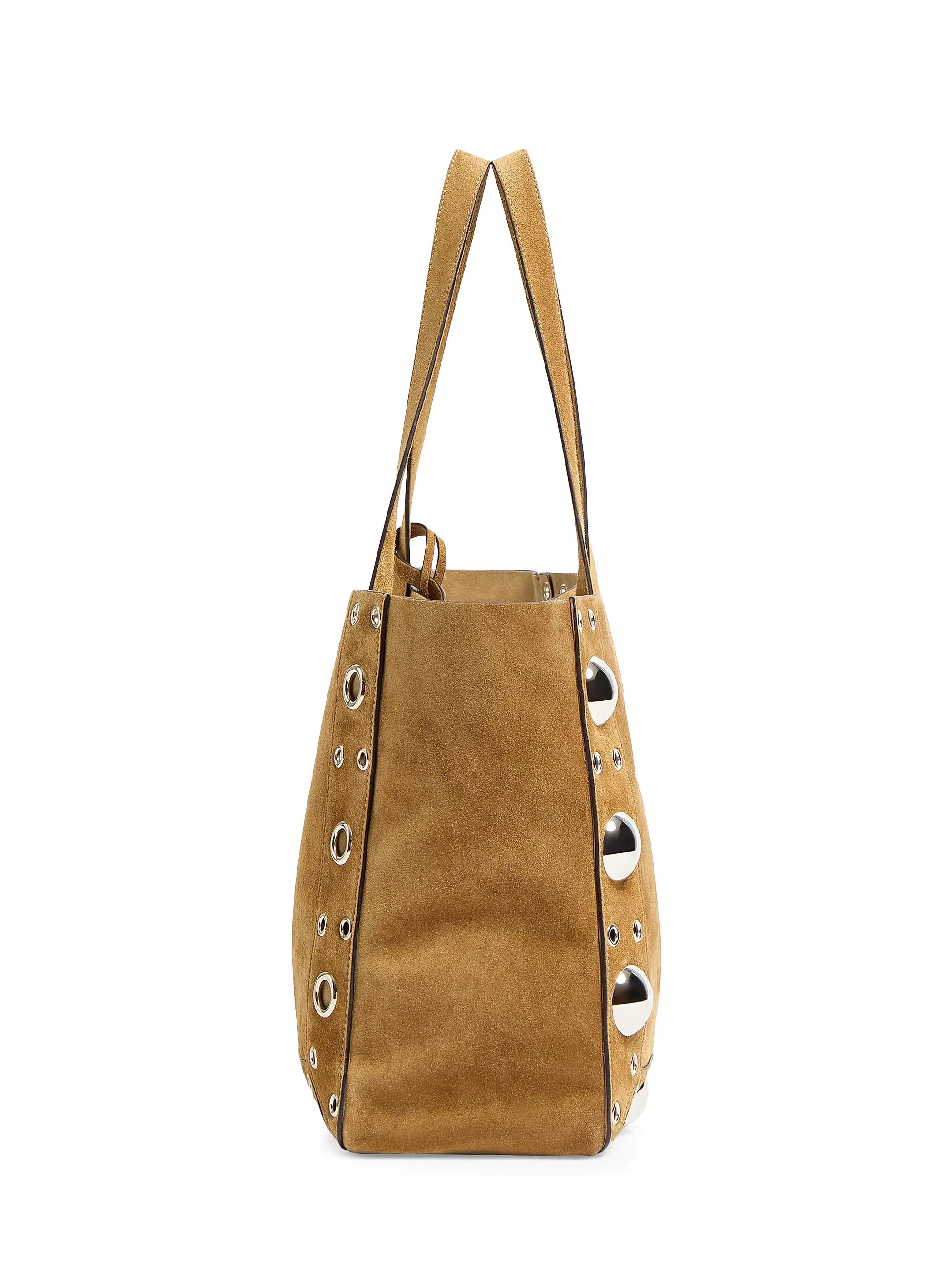 Valentino Garavani Medium Nellcôte Suede Shopping Bag