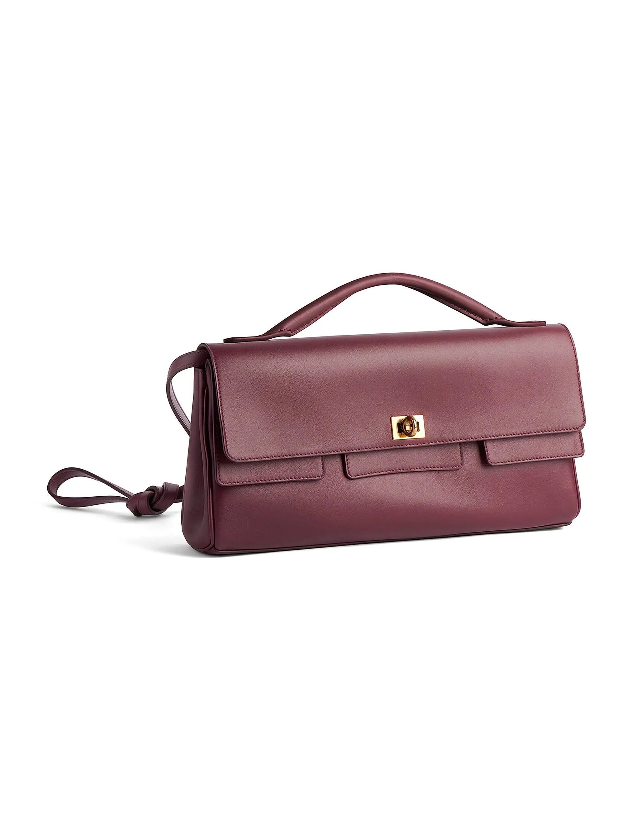 Balenciaga Bel Air Small Clutch on Strap