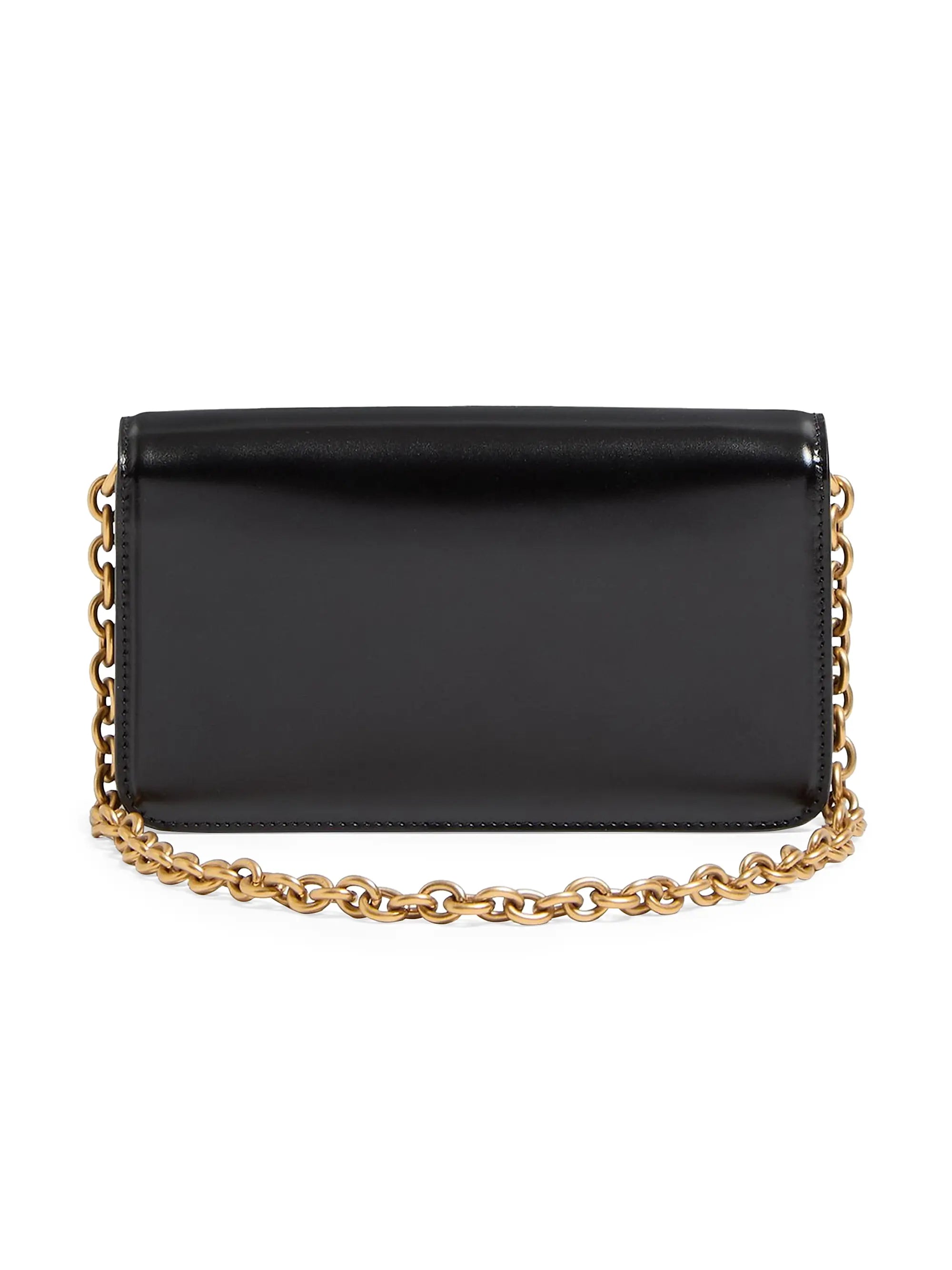 Valentino Garavani Vain Clutch Bag in Shiny Calfskin