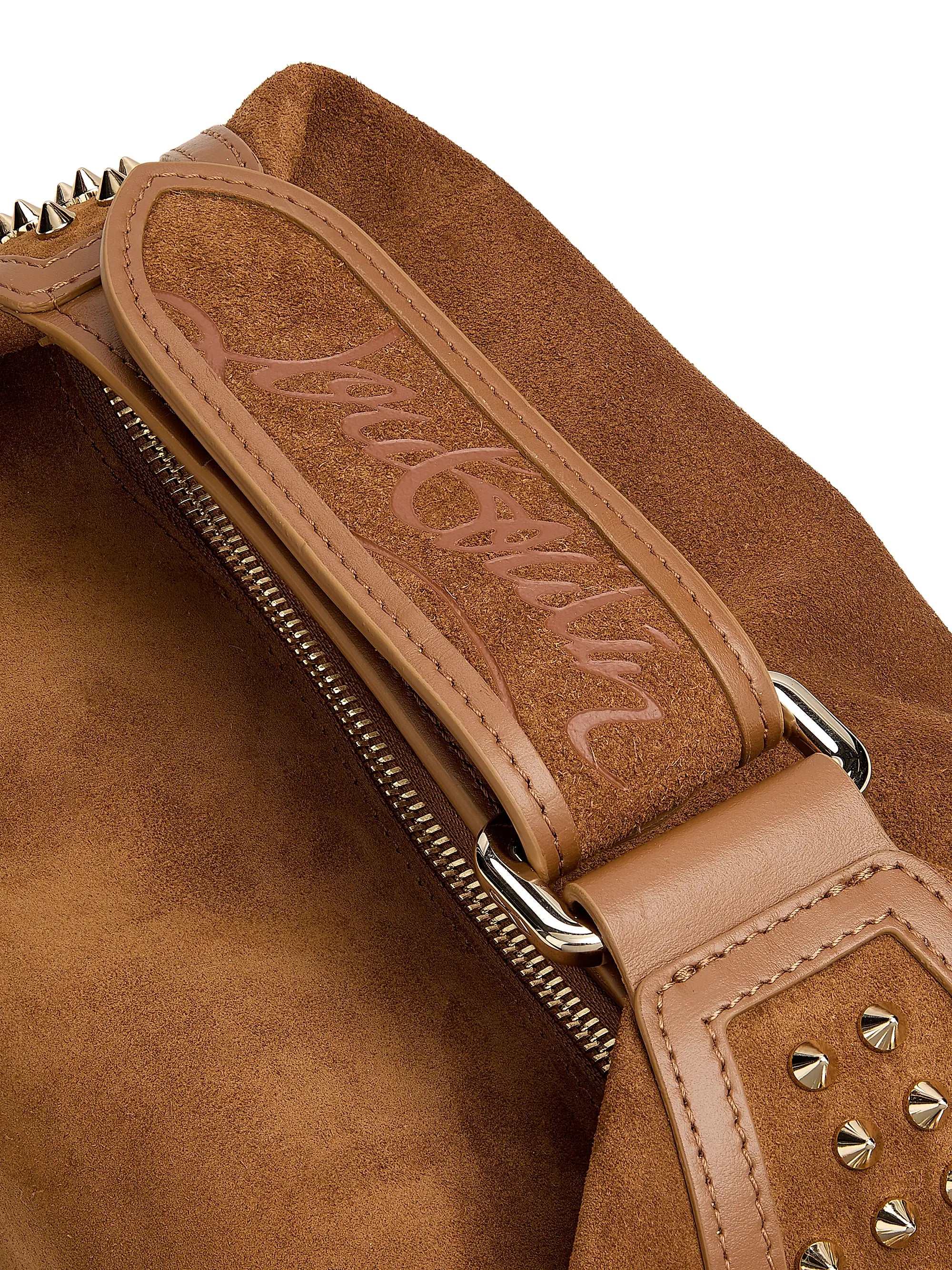 Christian Louboutin Funky Dopp Suede Pouch Bag