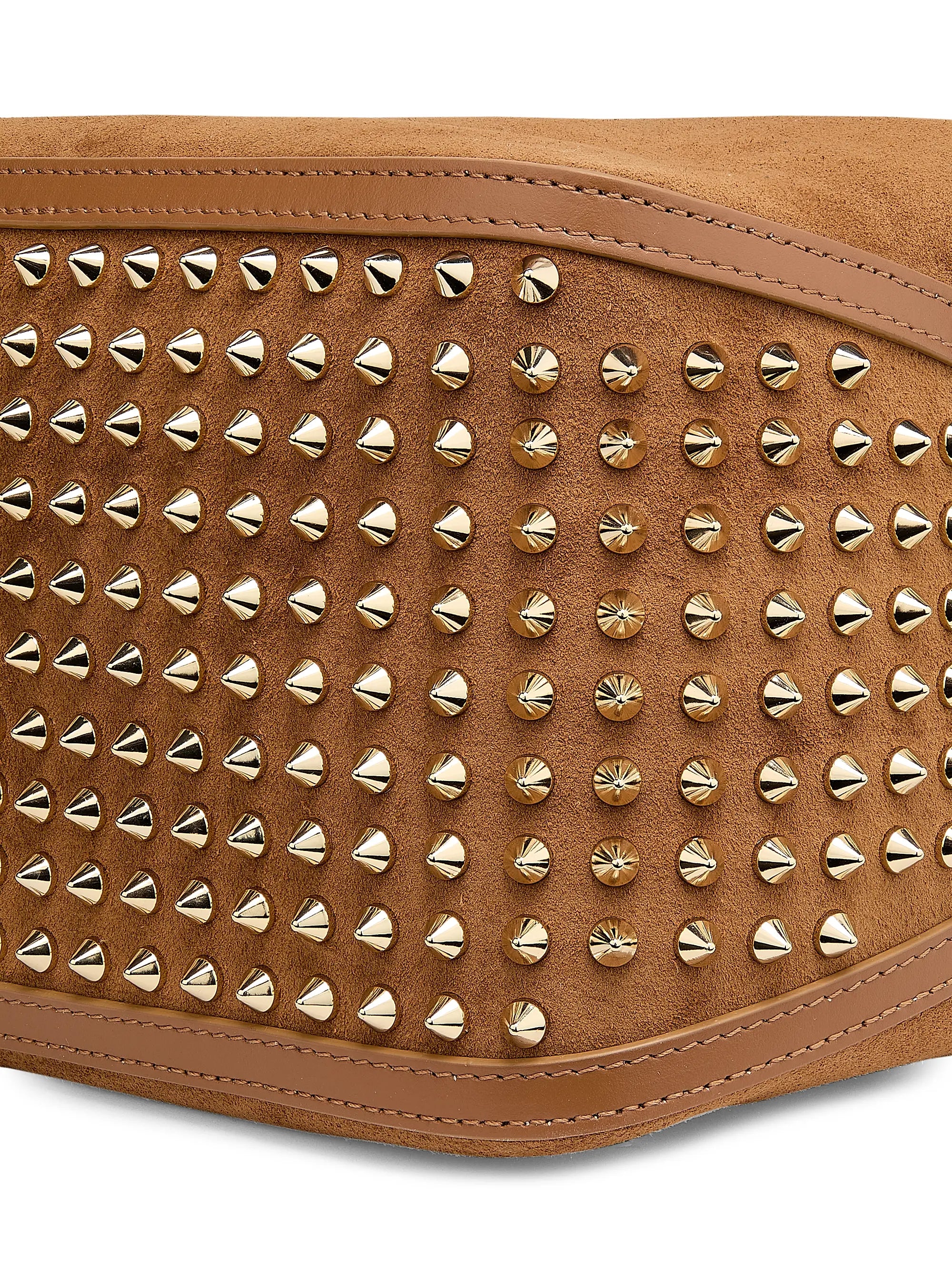 Christian Louboutin Funky Dopp Suede Pouch Bag
