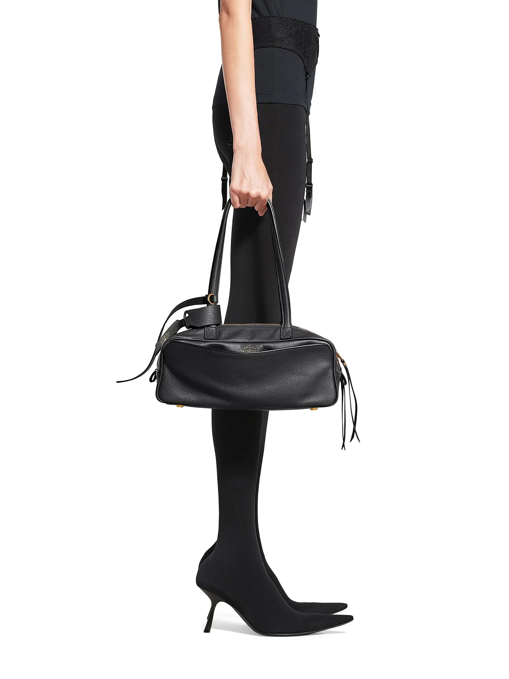 Balenciaga Carrie Small Bowling Bag