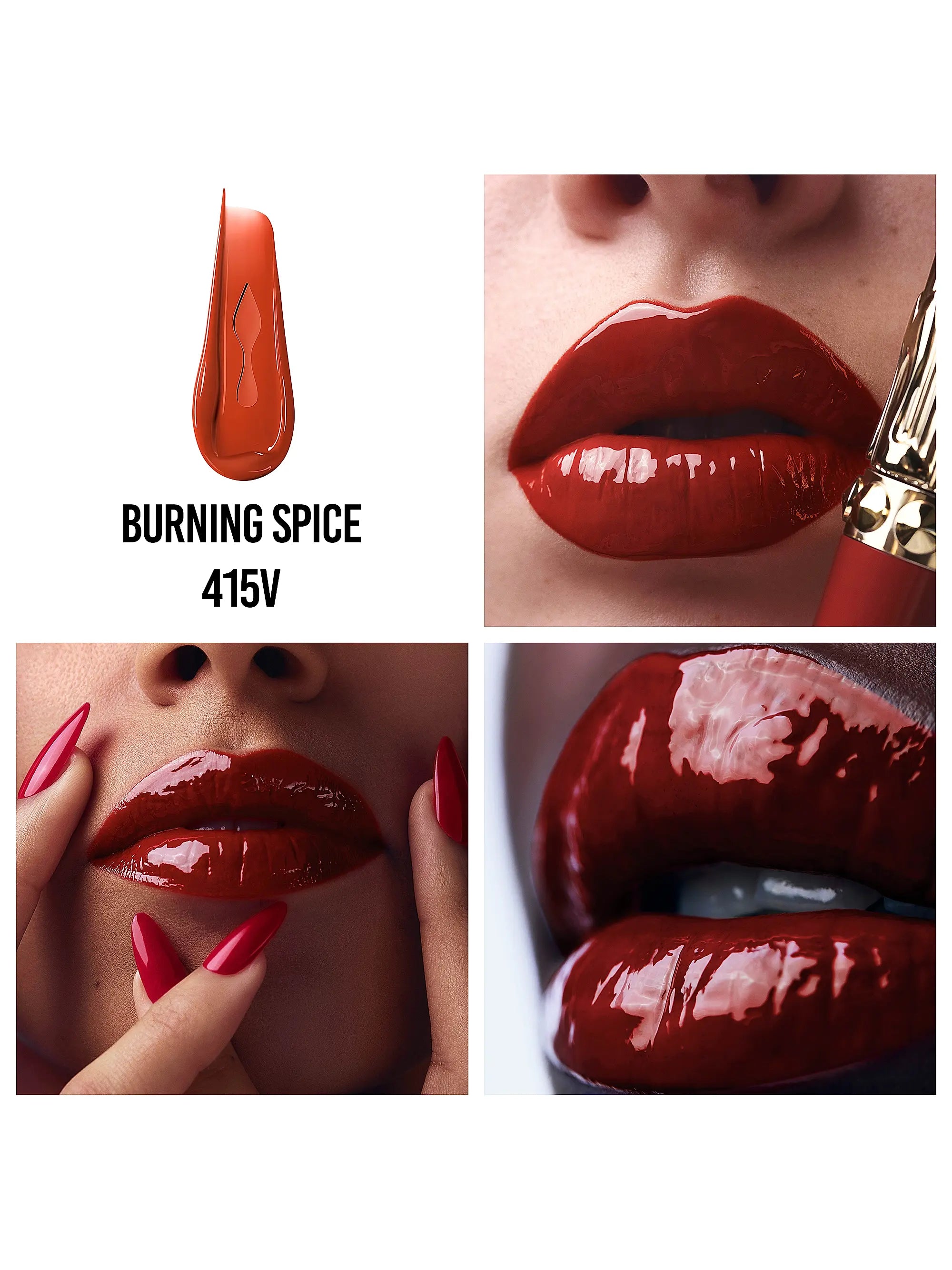 Christian Louboutin Rouge Stiletto Vinyl Gloss