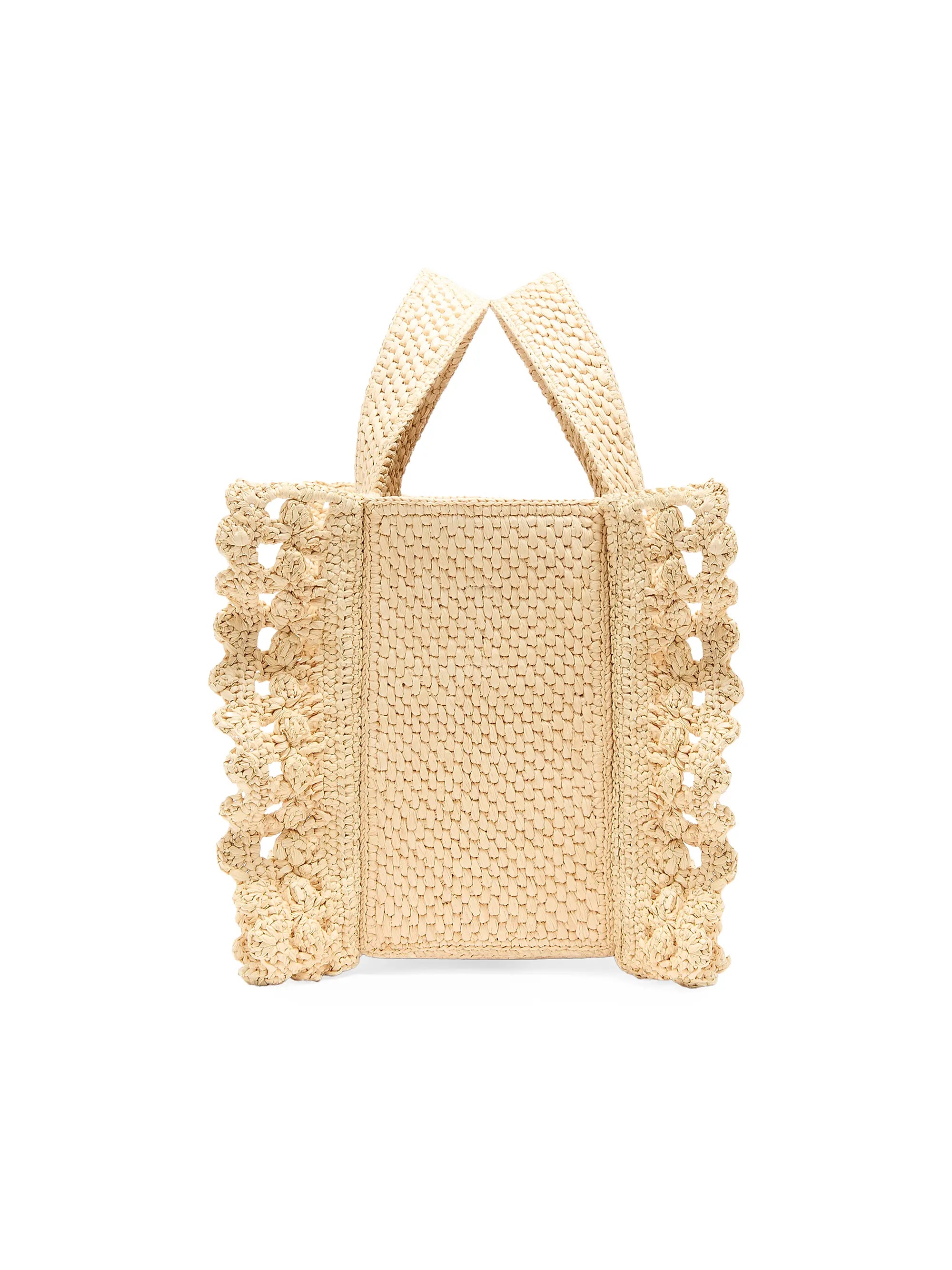 LOEWE LOEWE x Paula's Ibiza Font Raffia Tote Bag