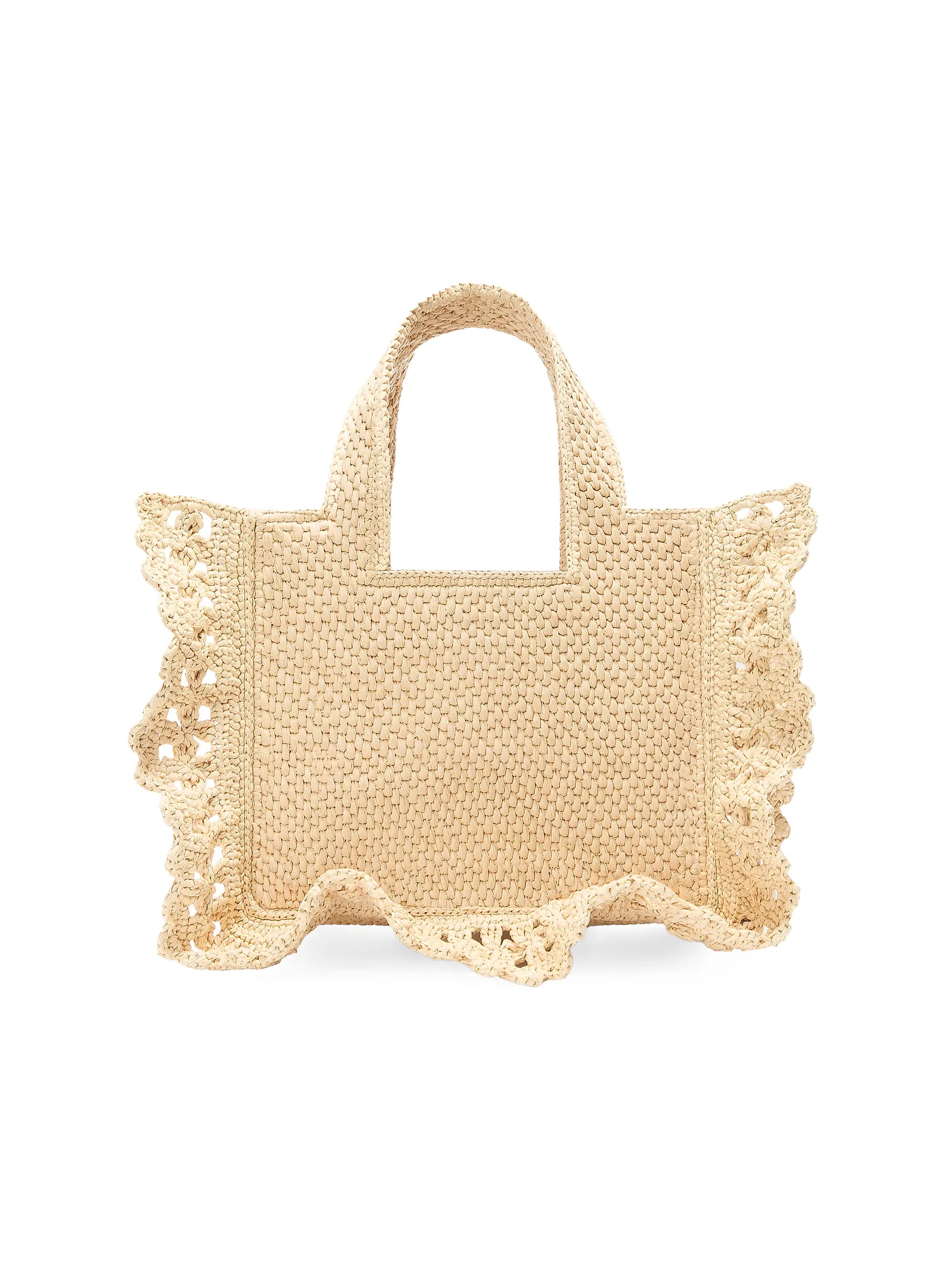 LOEWE LOEWE x Paula's Ibiza Font Raffia Tote Bag
