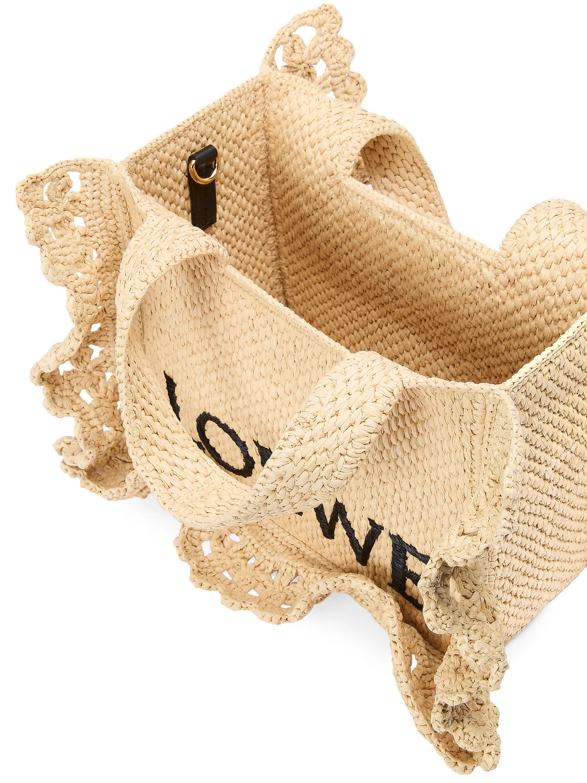 LOEWE LOEWE x Paula's Ibiza Font Raffia Tote Bag