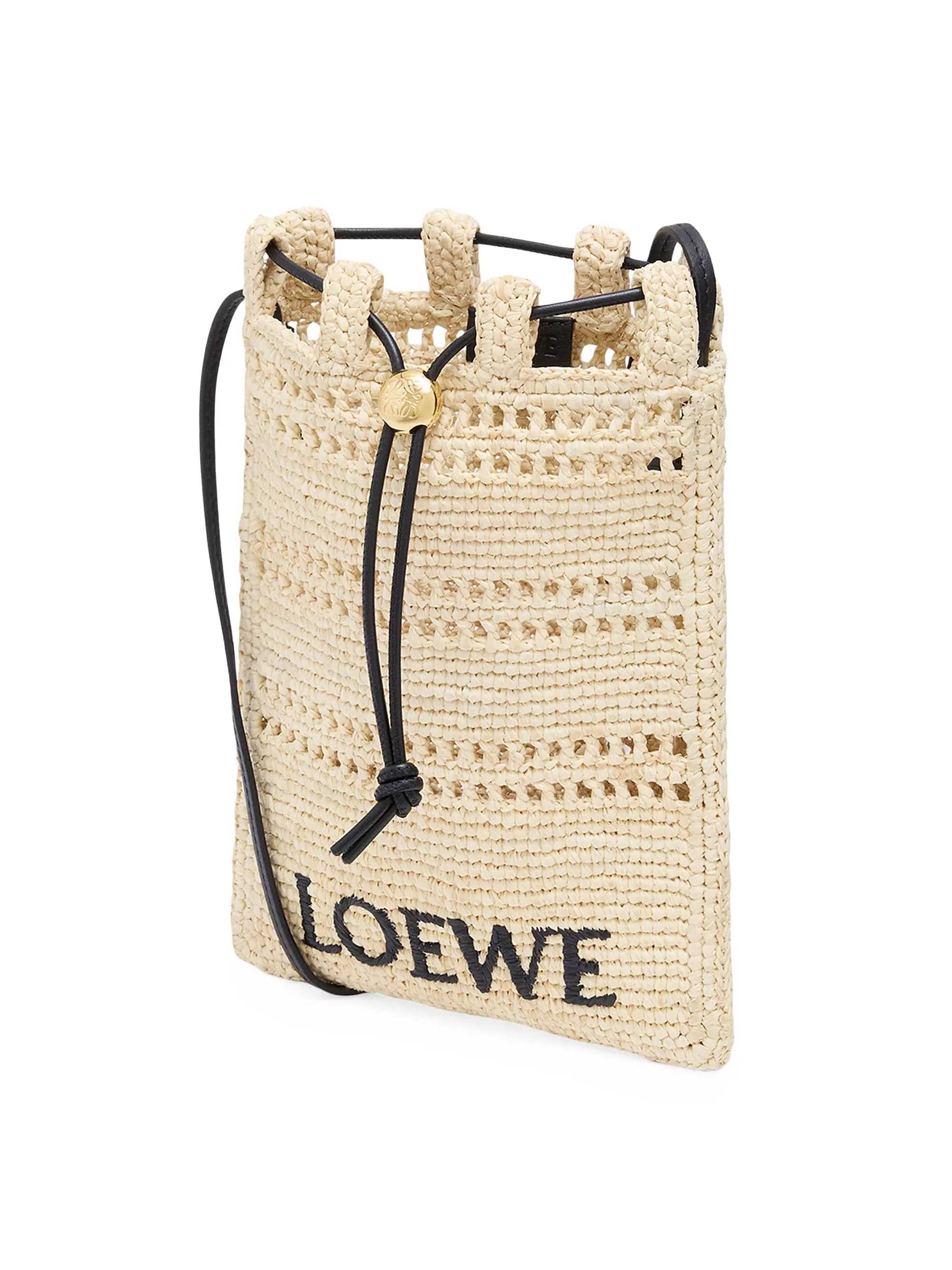 LOEWE LOEWE x Paula's Ibiza Raffia Crossbody Bag