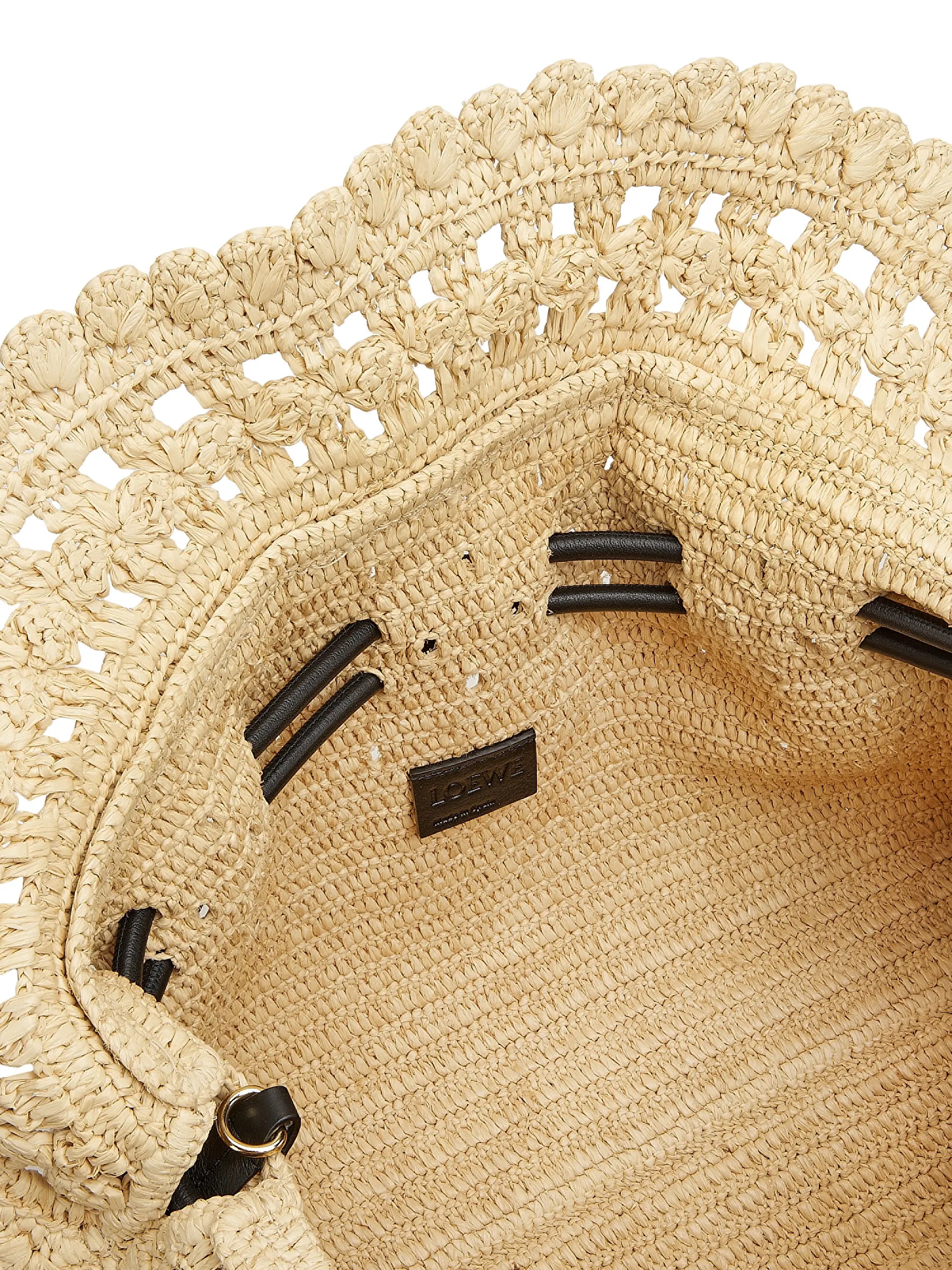 LOEWE LOEWE x Paula's Ibiza Flamenco Raffia Clutch