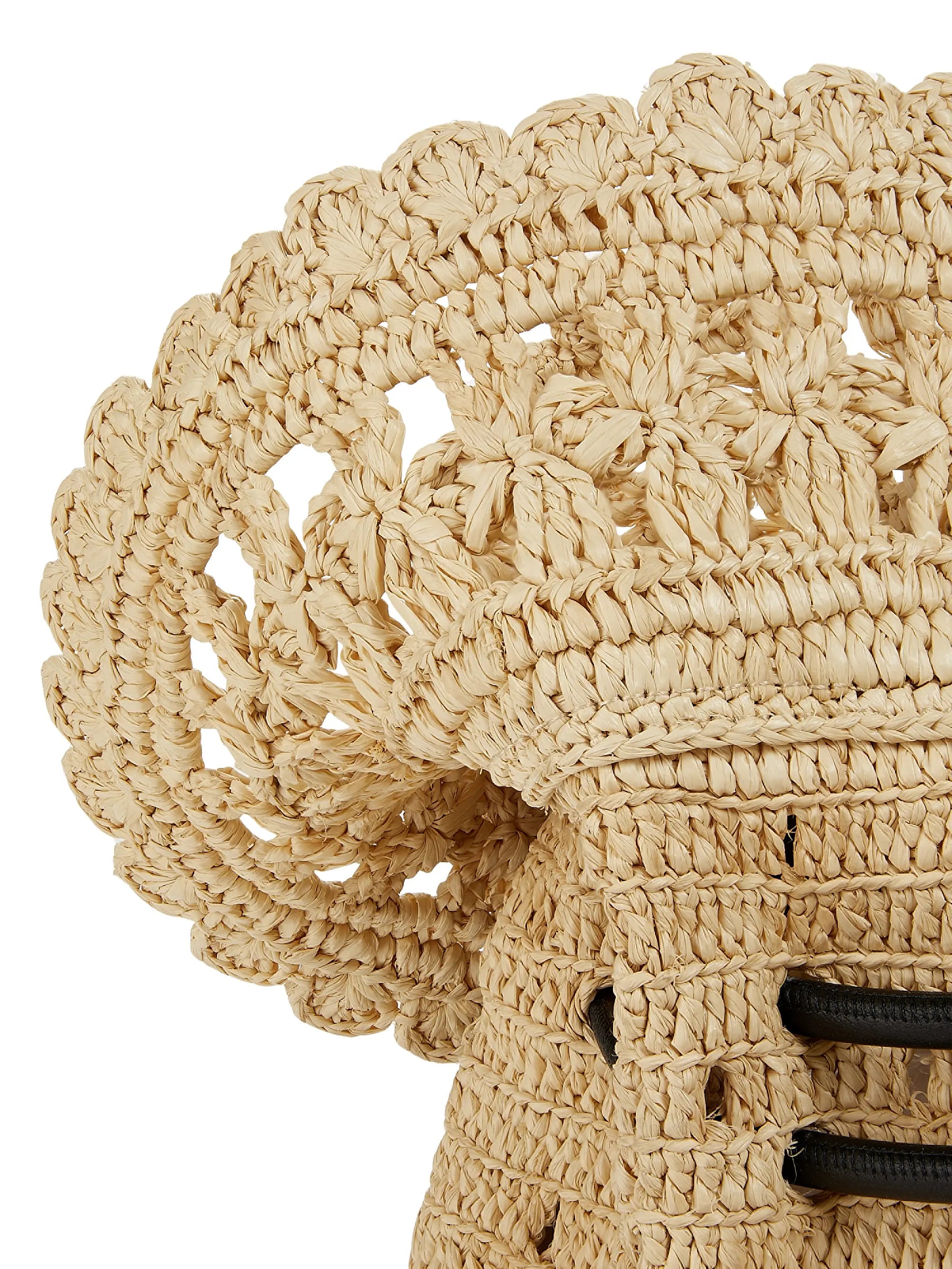 LOEWE LOEWE x Paula's Ibiza Flamenco Raffia Clutch