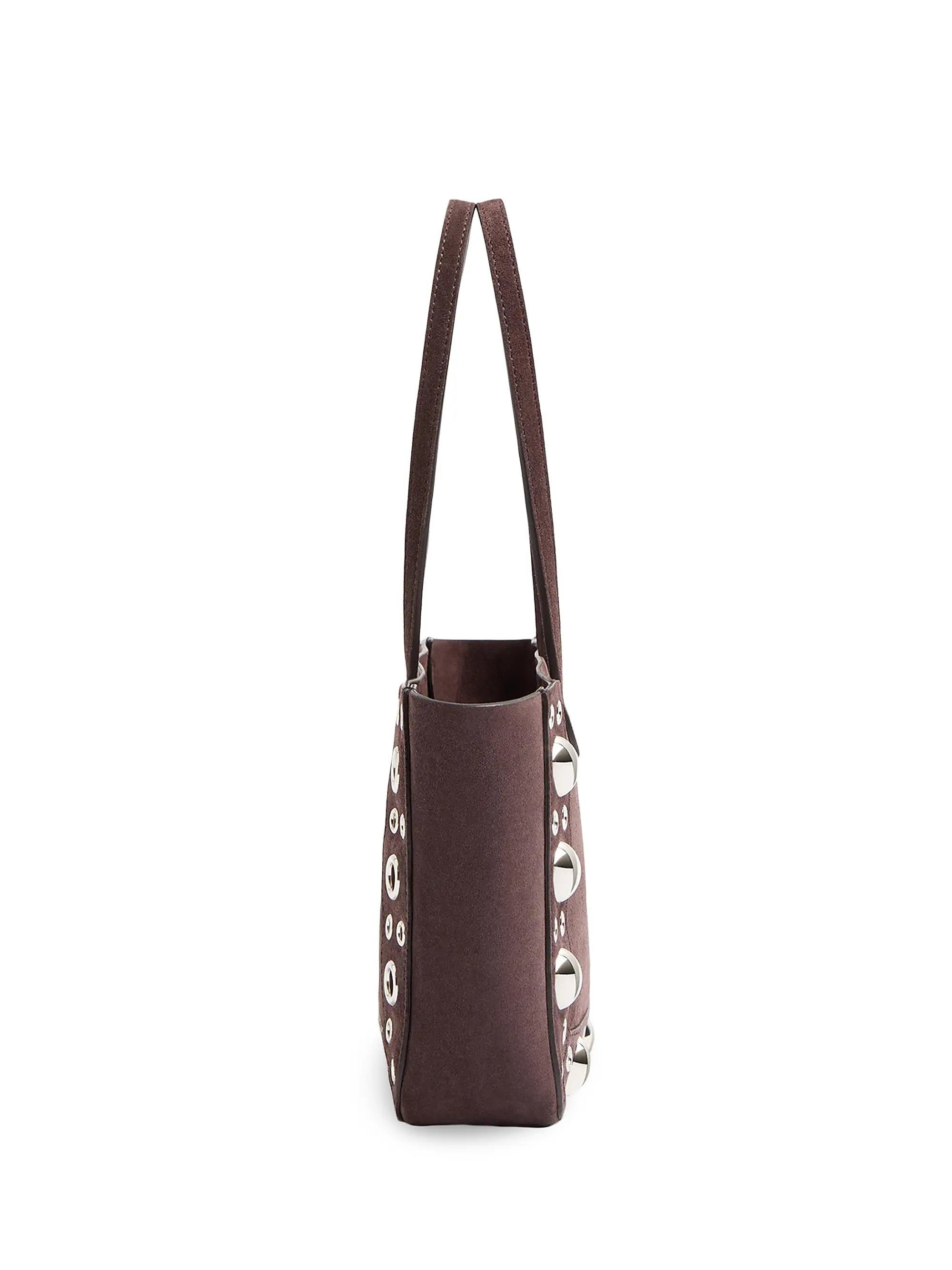 Valentino Garavani Nellcôte Mini Suede Shopping Bag