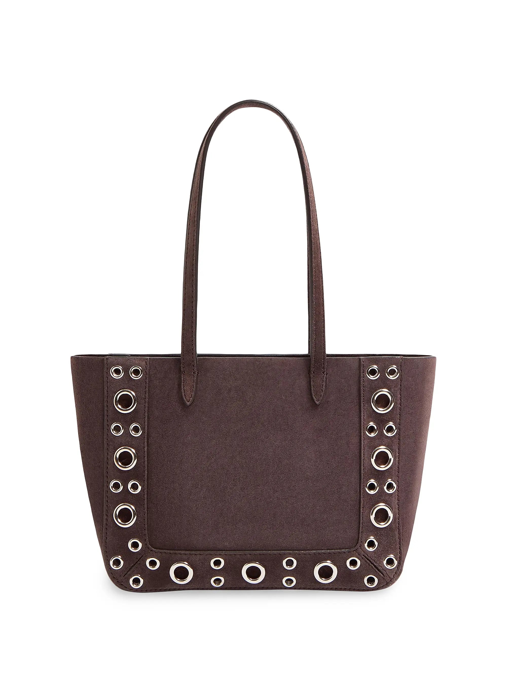 Valentino Garavani Nellcôte Mini Suede Shopping Bag