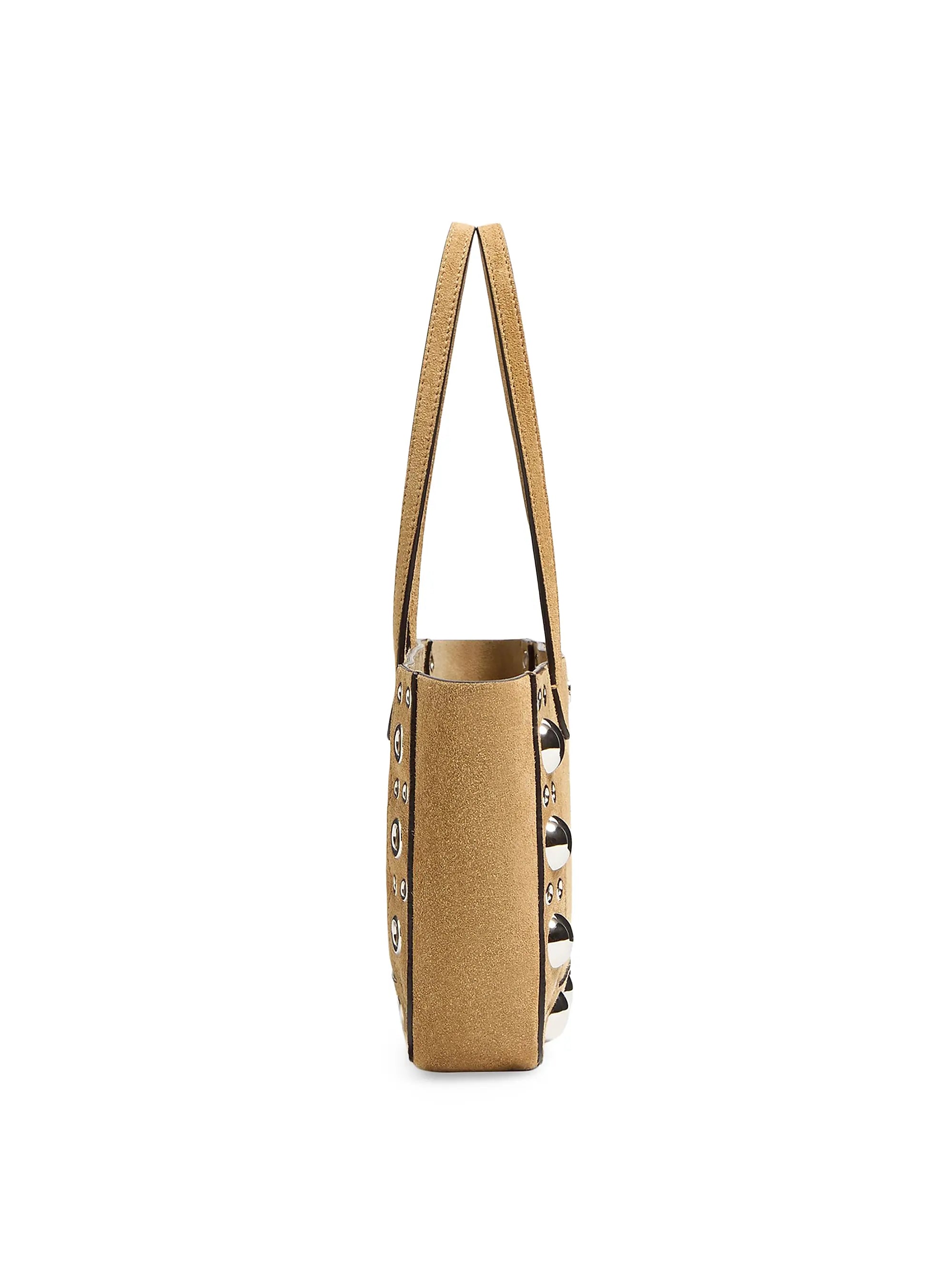 Valentino Garavani Nellcôte Mini Suede Shopping Bag