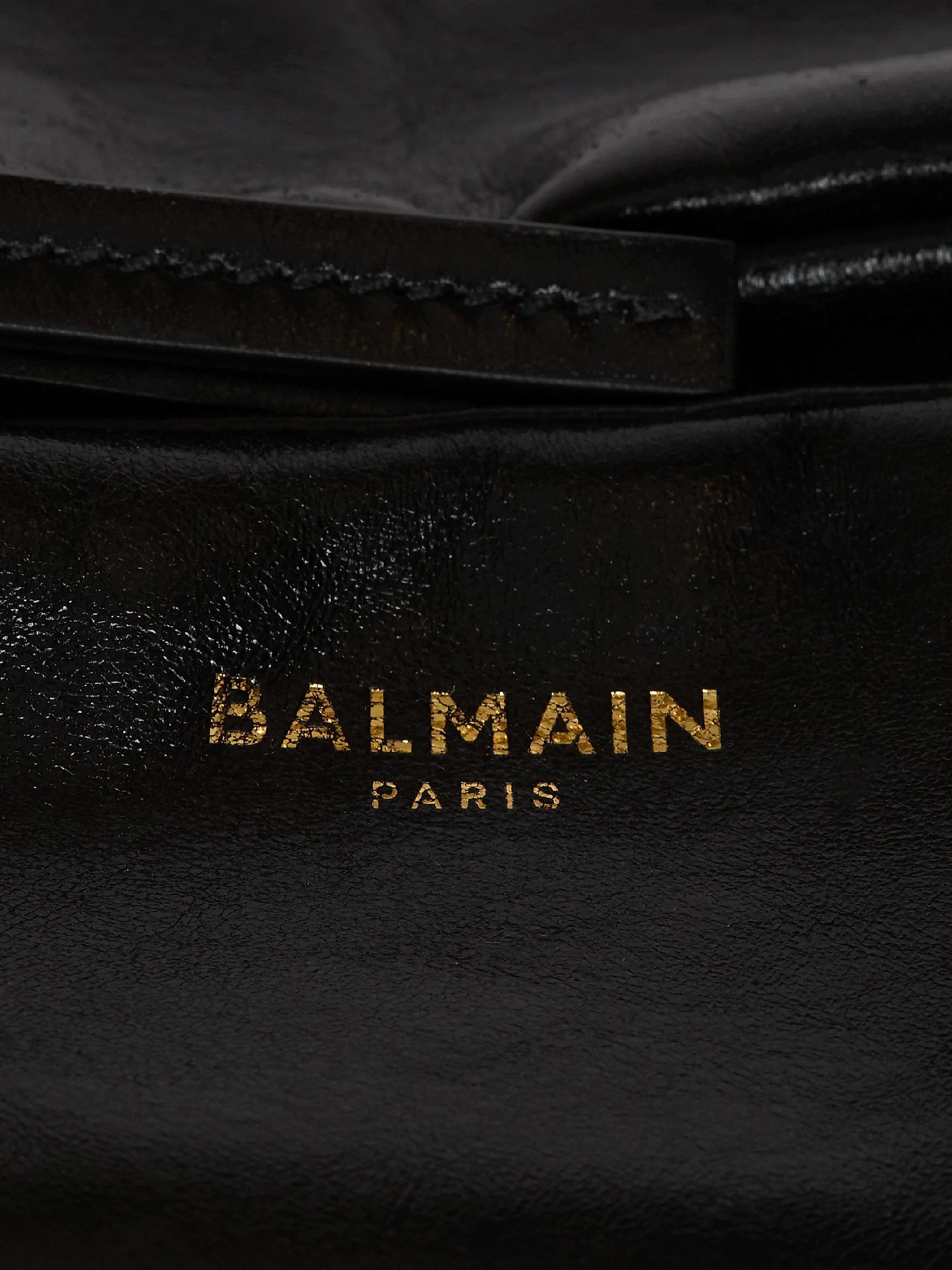Balmain Mini Sync Chain-Link & Leather Top Handle Bag