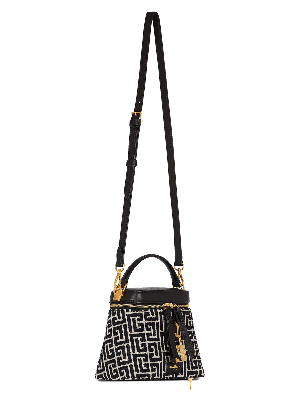 Balmain Pulse Monogram Vanity Bag