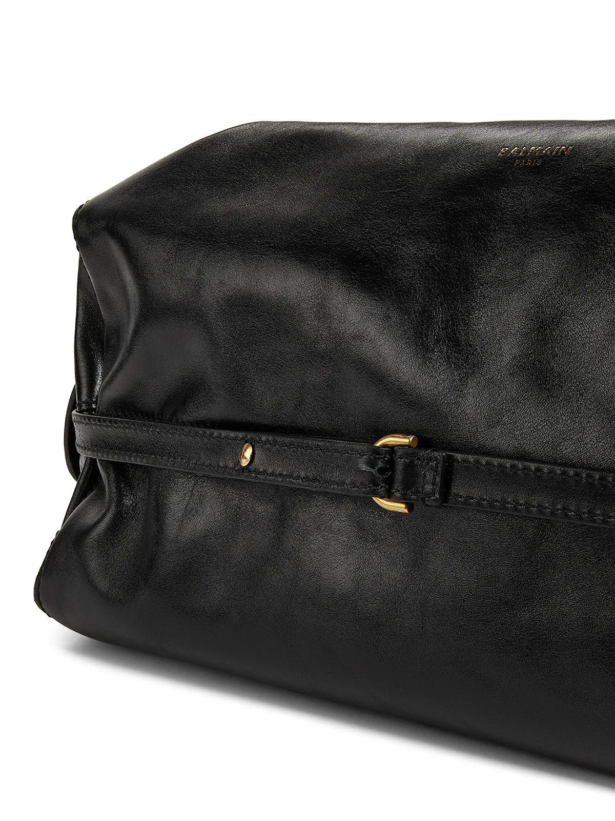 Balmain Track Leather Tote Bag
