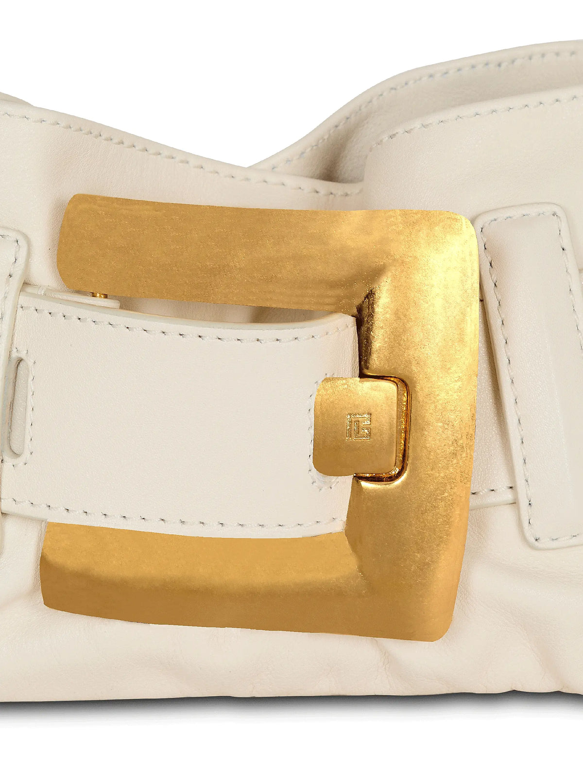 Balmain Mini Anthem Leather Top Handle Bag
