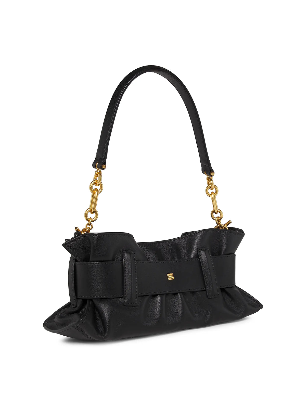 Balmain Mini Anthem Leather Top Handle Bag