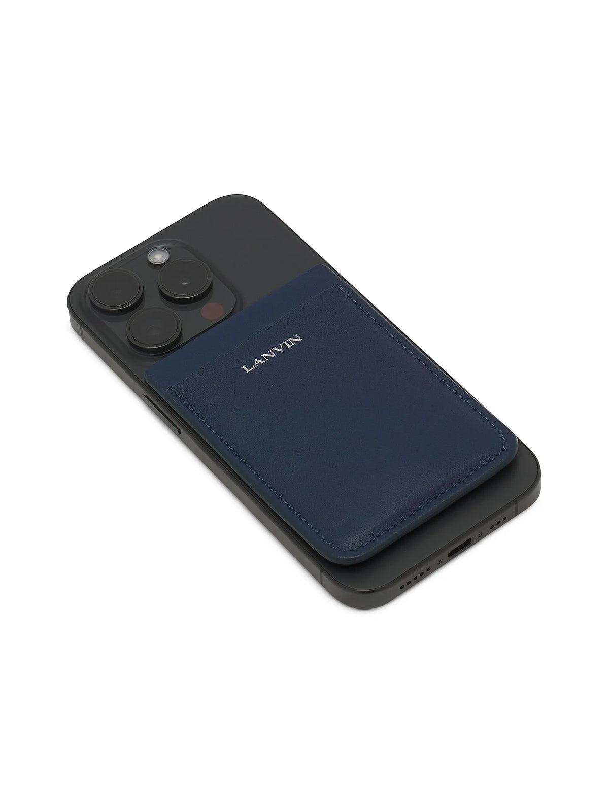 Lanvin Magnetic Leather Cardholder