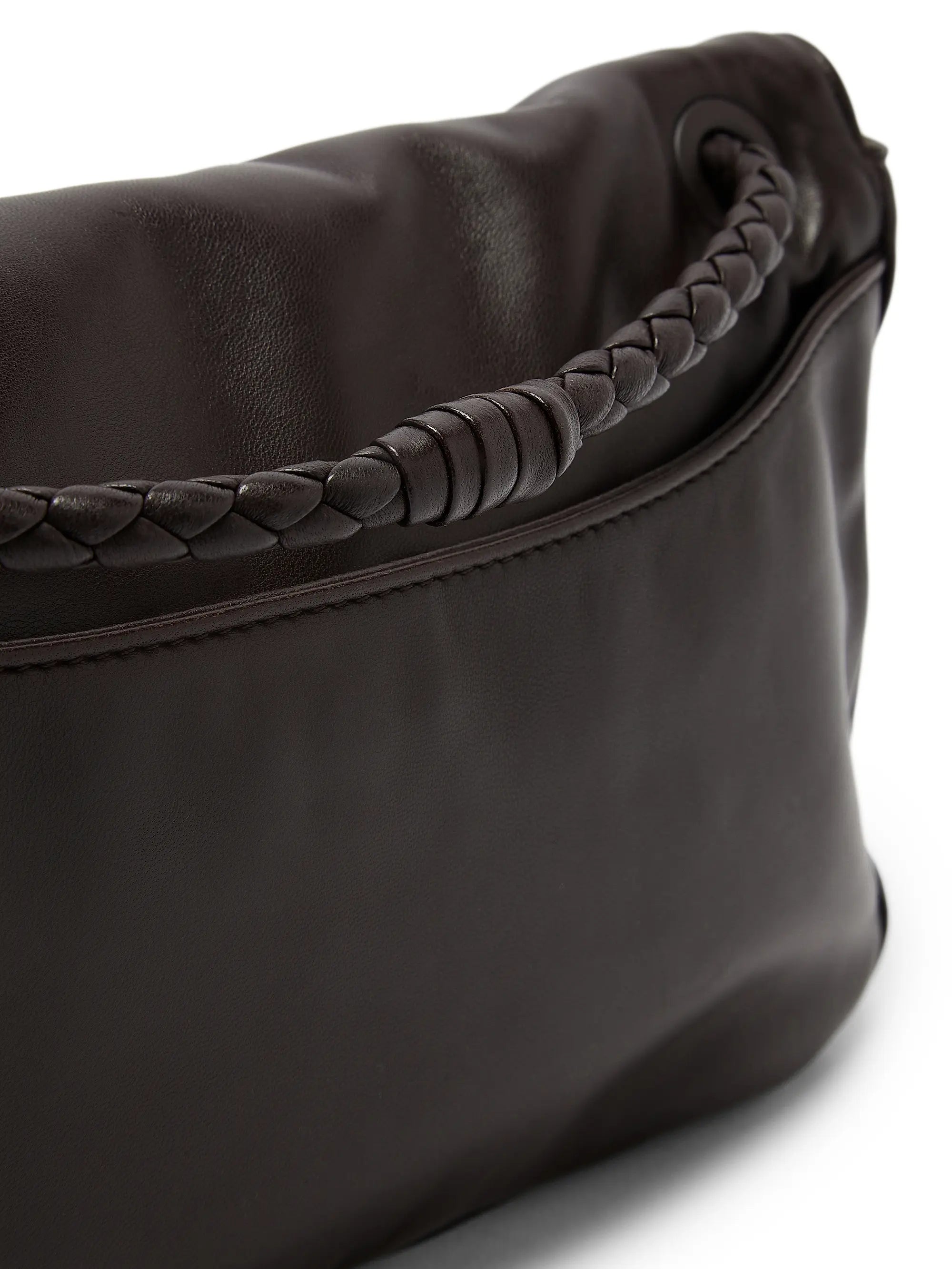 Bottega Veneta Soft Lock Leather Shoulder Bag