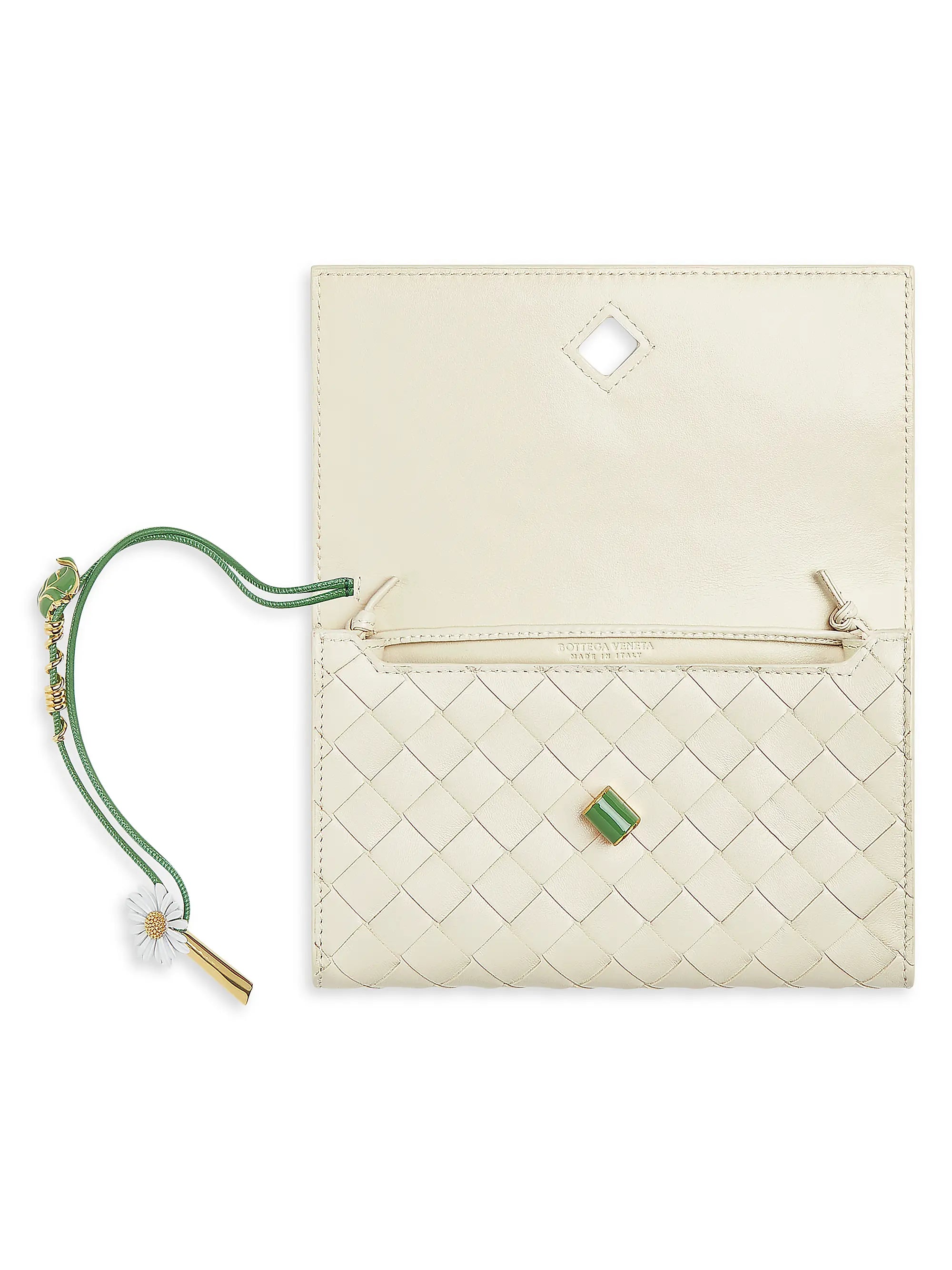 Bottega Veneta Daisy Intrecciato Leather Pouch