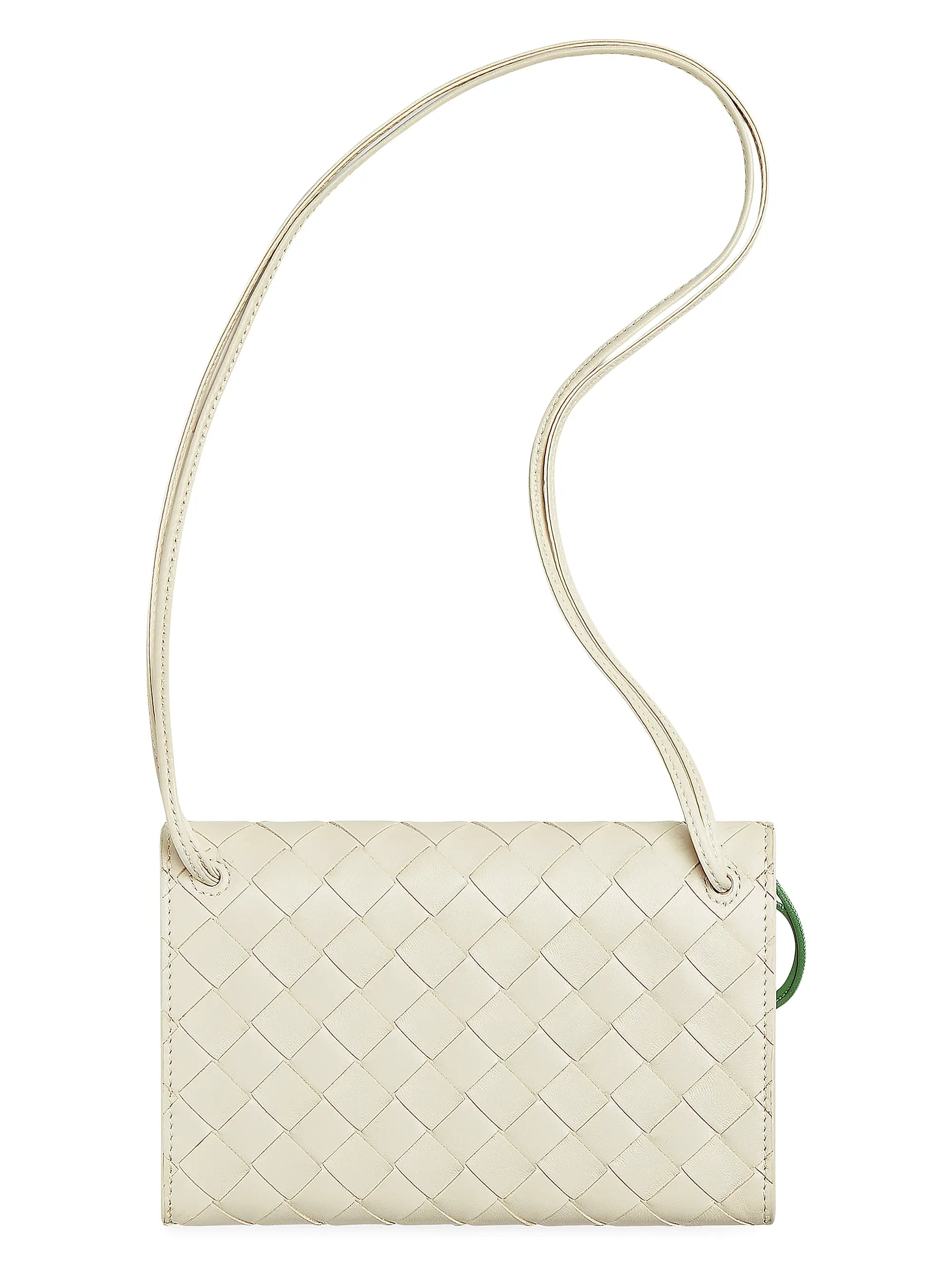 Bottega Veneta Daisy Intrecciato Leather Pouch