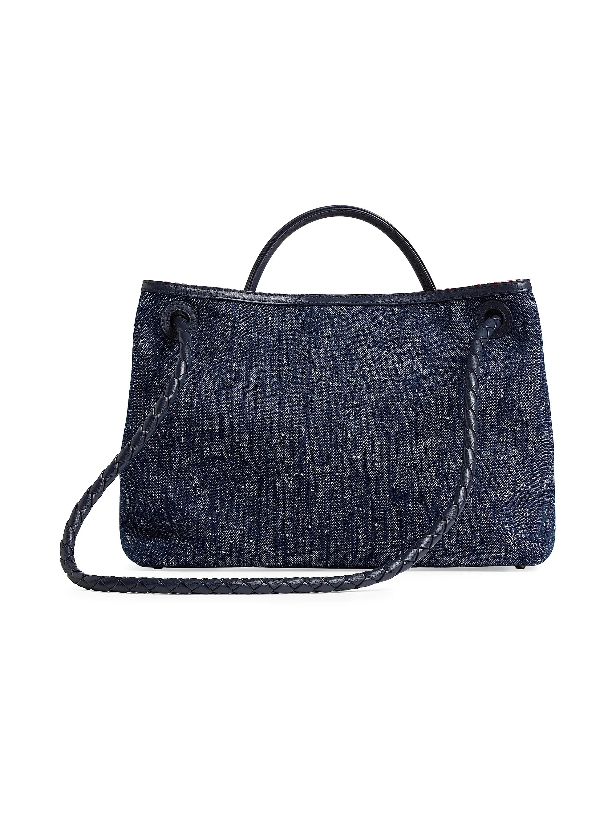 Bottega Veneta Medium Andiamo Denim Tote Bag